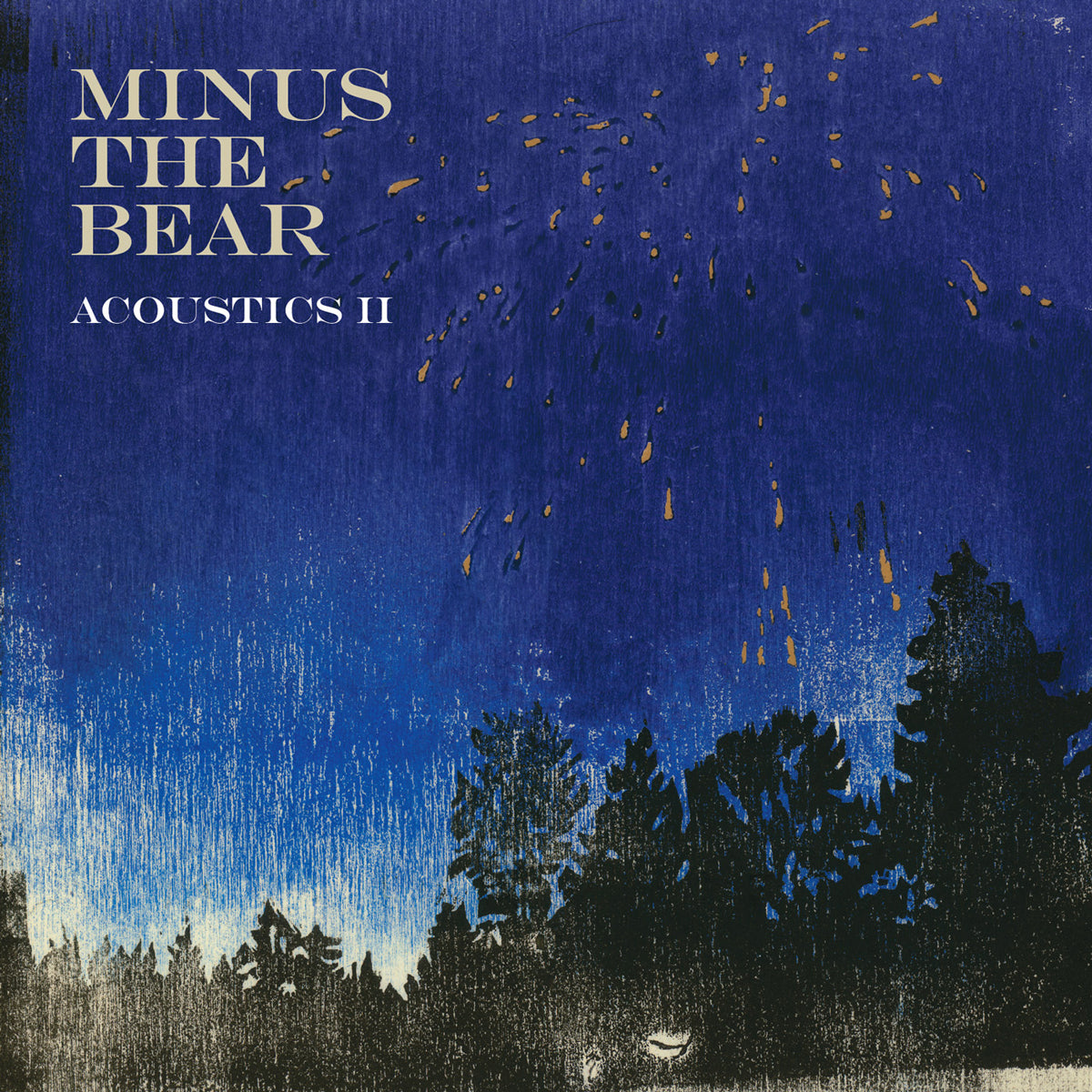 MINUS THE BEAR 'ACOUSTIC II' LP (Half Orange / Half Green Vinyl)