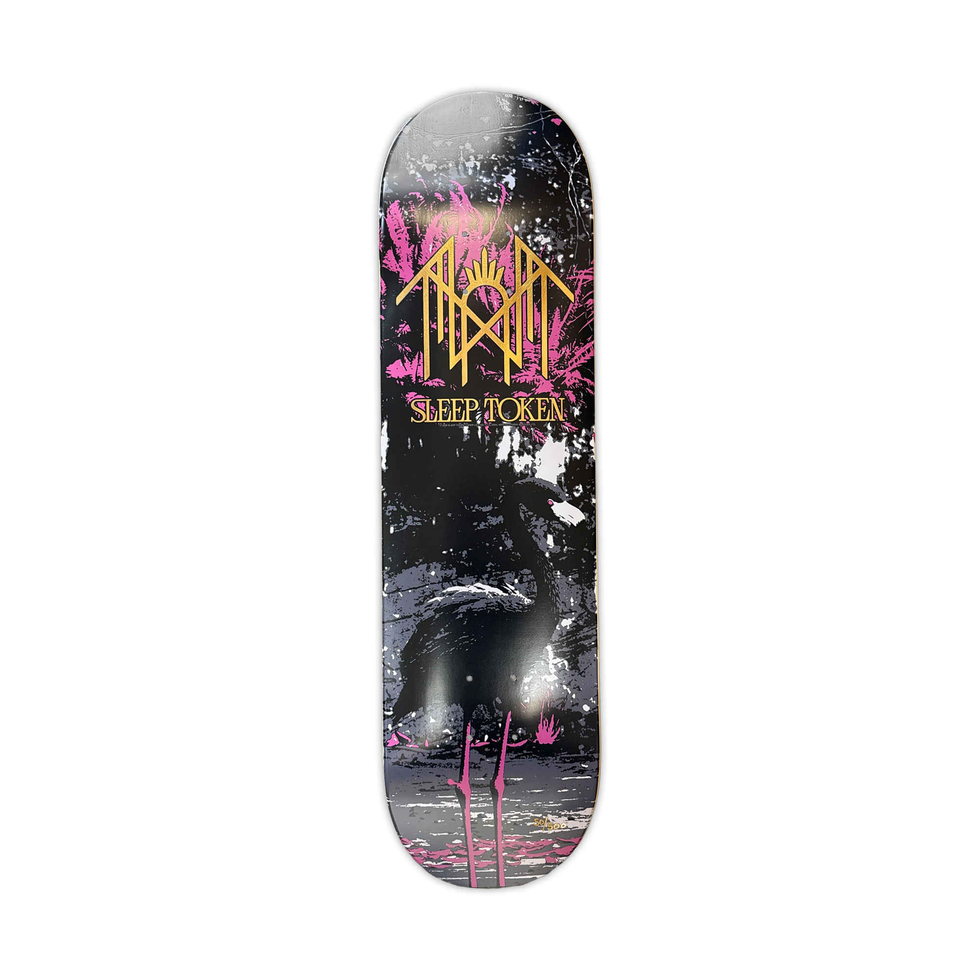 SLEEP TOKEN "EVEN IN ARCADIA" EXCLUSIVE FOIL SKATE DECKS