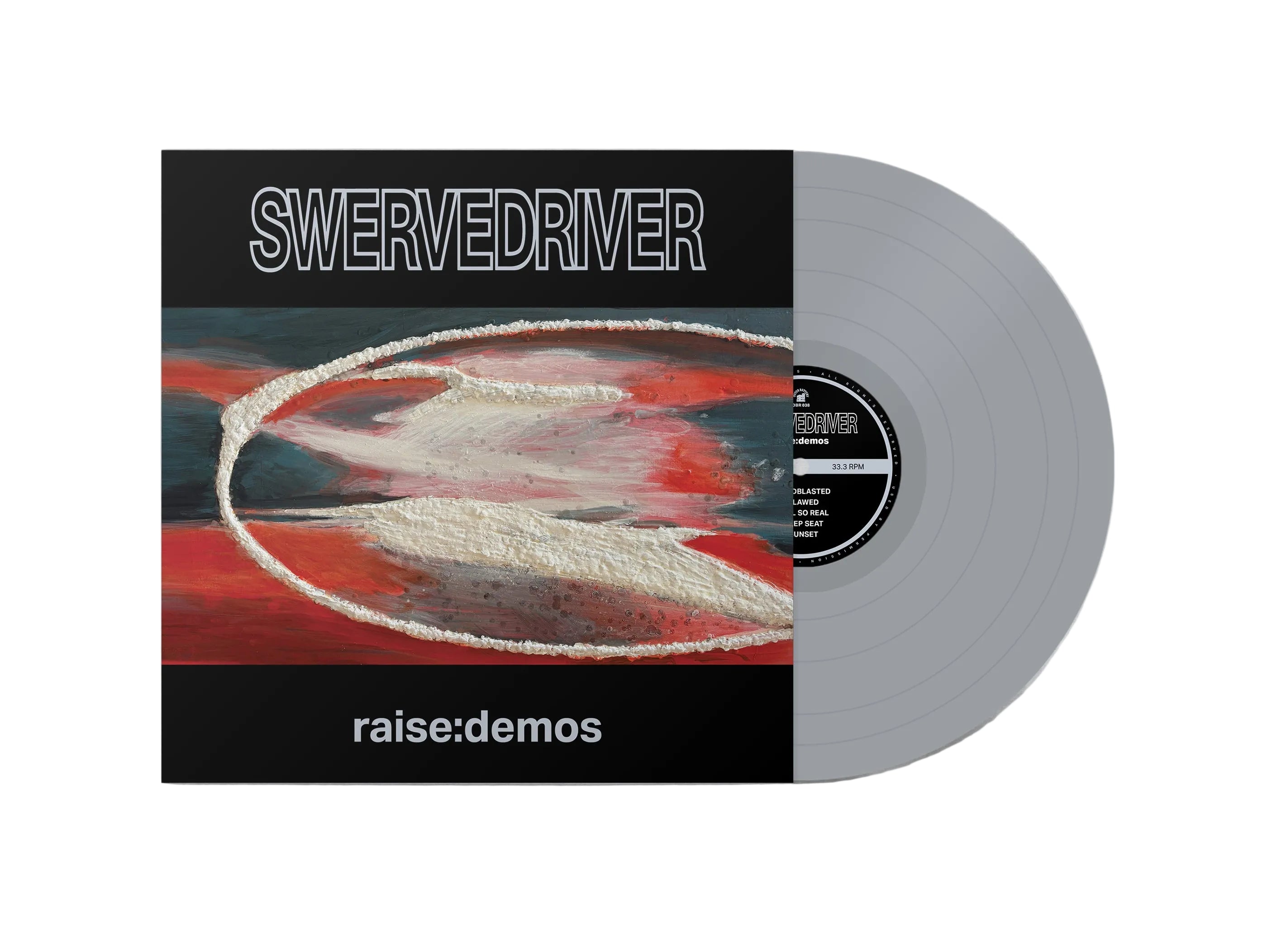SWERVEDRIVER 'RAISE: DEMOS' LP (Limited, Silver Vinyl)