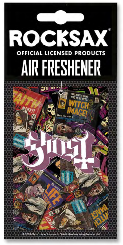 Ghost Magazines Logo Air Freshener Ghost Magazines Logo Air Freshener
