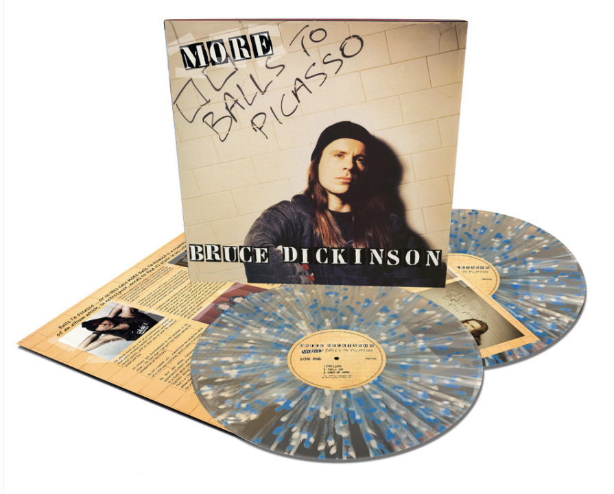 BRUCE DICKINSON 'MORE BALLS TO PICASSO' 2LP (Limited, Multicolor Splatter Vinyl)