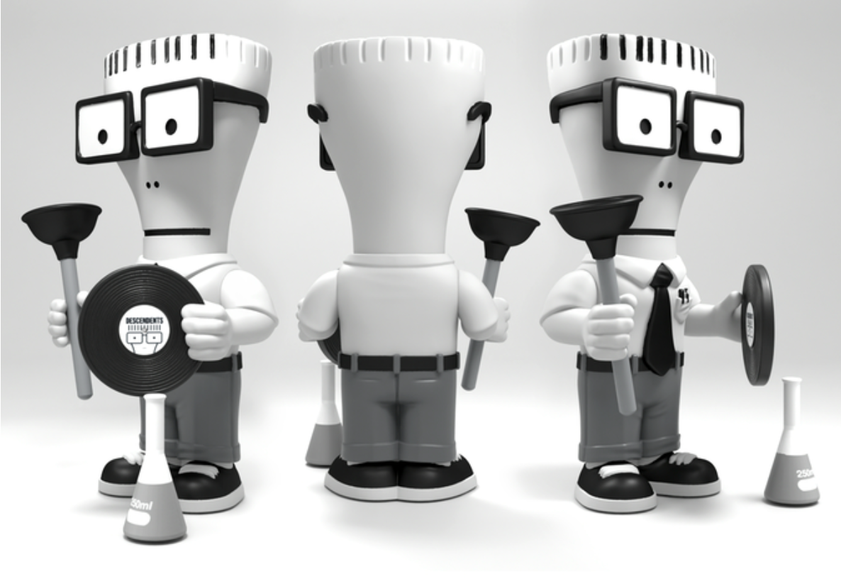 DESCENDENTS MILO 'EVERYTHING SUCKS' 7" VINYL FIGURE