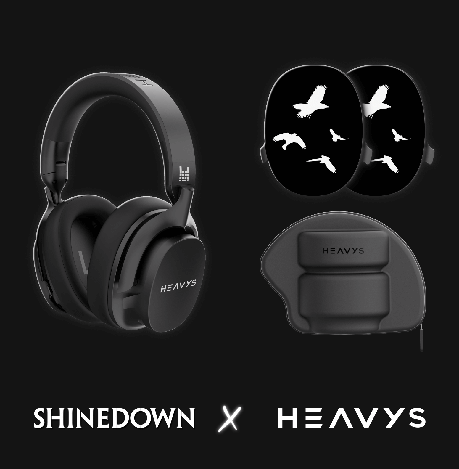 HEAVYS HEADPHONES + SHELLS BUNDLE (SAVE UP TO 20%)