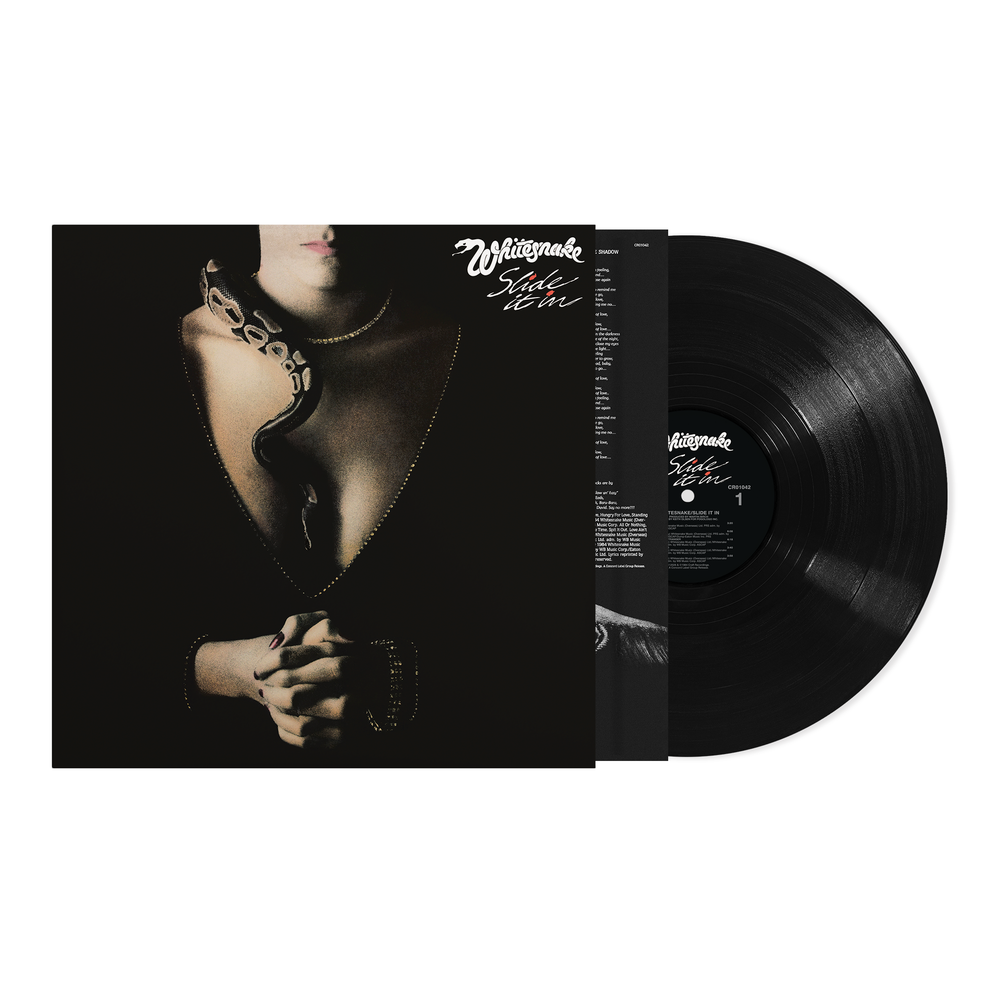 WHITESNAKE 'SLIDE IT IN' LP (Black Vinyl)