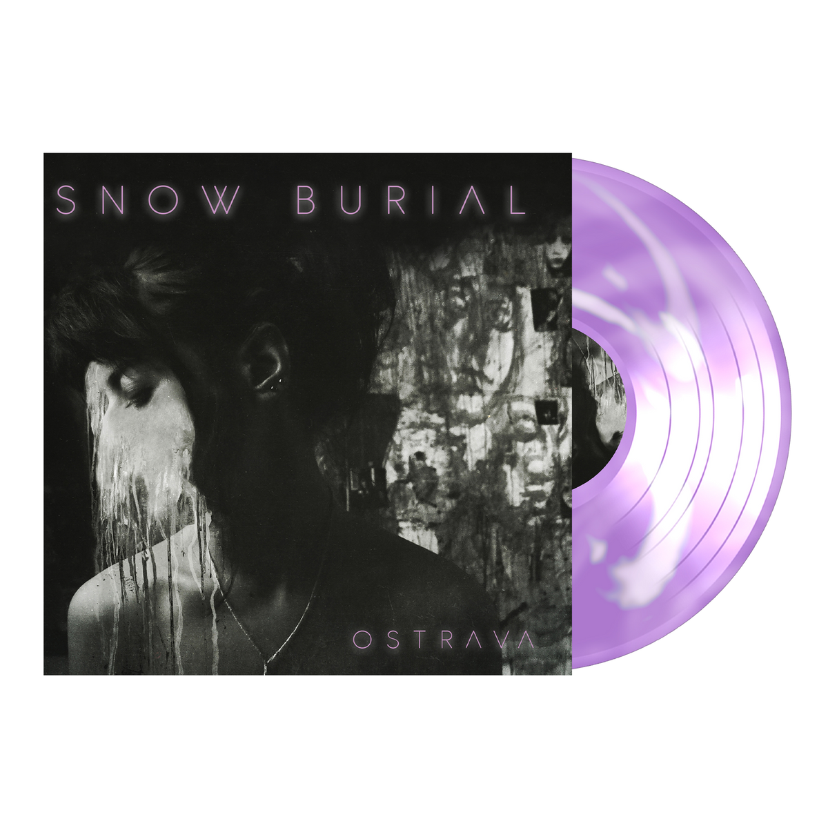 SNOW BURIAL 'OSTRAVA' LP (Light Purple w/ White Swirl Vinyl)