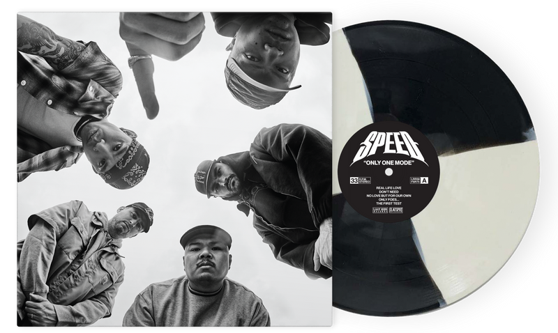 SPEED ‘ONLY ONE MODE’ LP (Limited Edition – Only 300 made, Quad Black & White Vinyl)