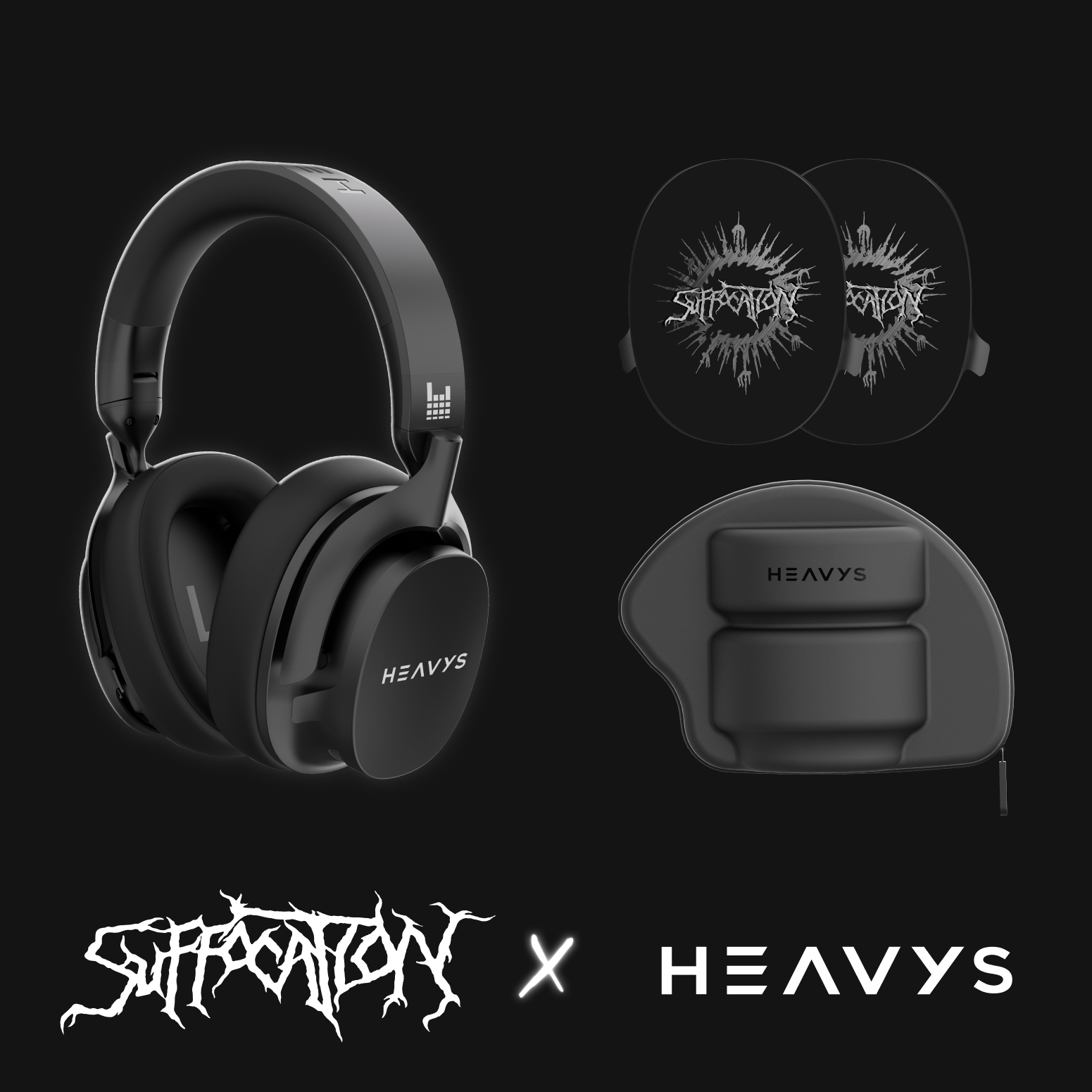 SUFFOCATION X HEAVYS HEADPHONES