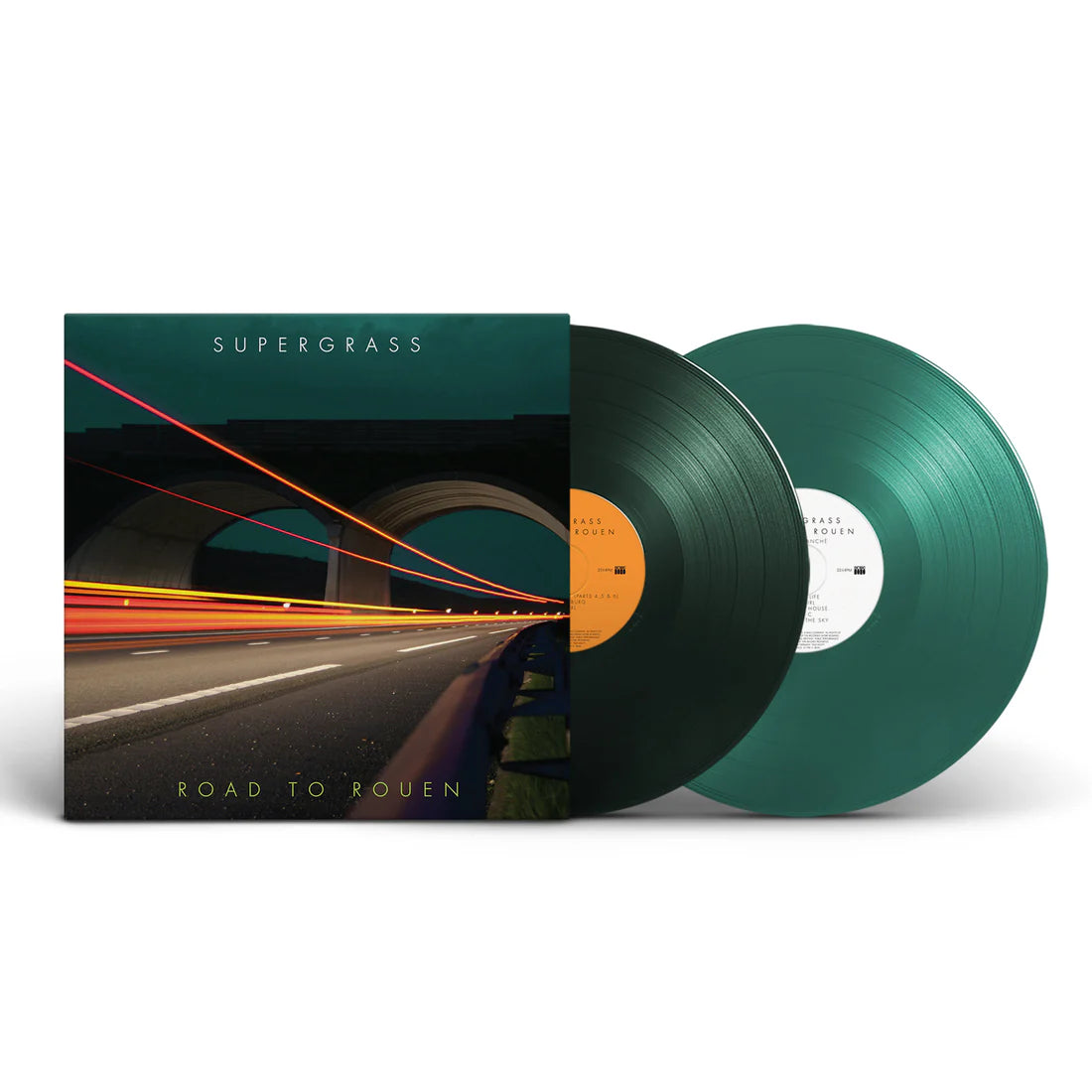 SUPERGRASS 'ROAD TO ROUEN' 2LP (20th Anniversary, Petrol/Forest Green Vinyl)