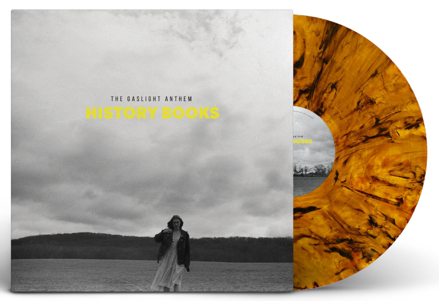 THE GASLIGHT ANTHEM ‘HISTORY BOOKS’ LP (Limited Edition – Only 500 Made, Tiger's Eye Vinyl)