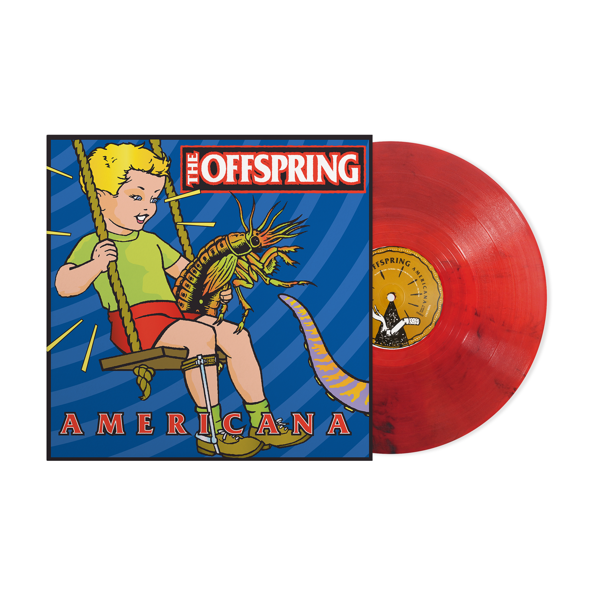 THE OFFSPRING ‘AMERICANA’ LP (Limited Edition – Only 500 Made, Red Smoke Vinyl)
