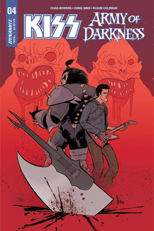 KISS ARMY OF DARKNESS #4 (COVER A STRAHM) COMIC BOOK