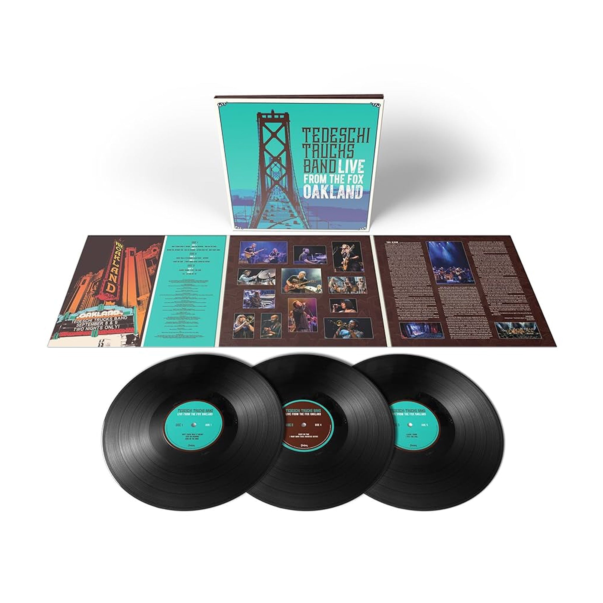 TEDESCHI TRUCKS BAND 'LIVE FROM THE FOX OAKLAND' 3LP (Black Vinyl)
