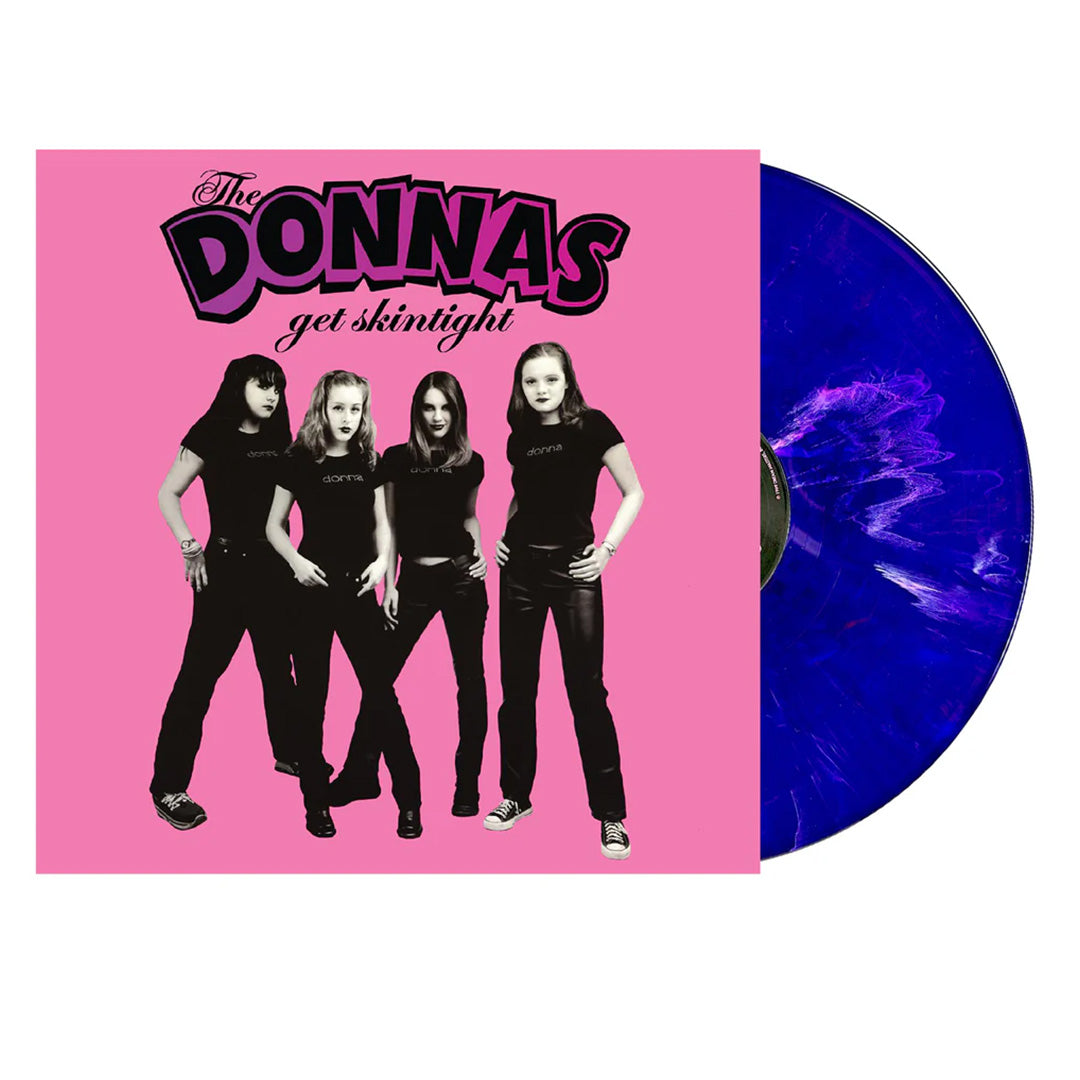THE DONNAS 'GET SKINTIGHT-REMASTERED' LP (Purple With Pink Swirl Vinyl
