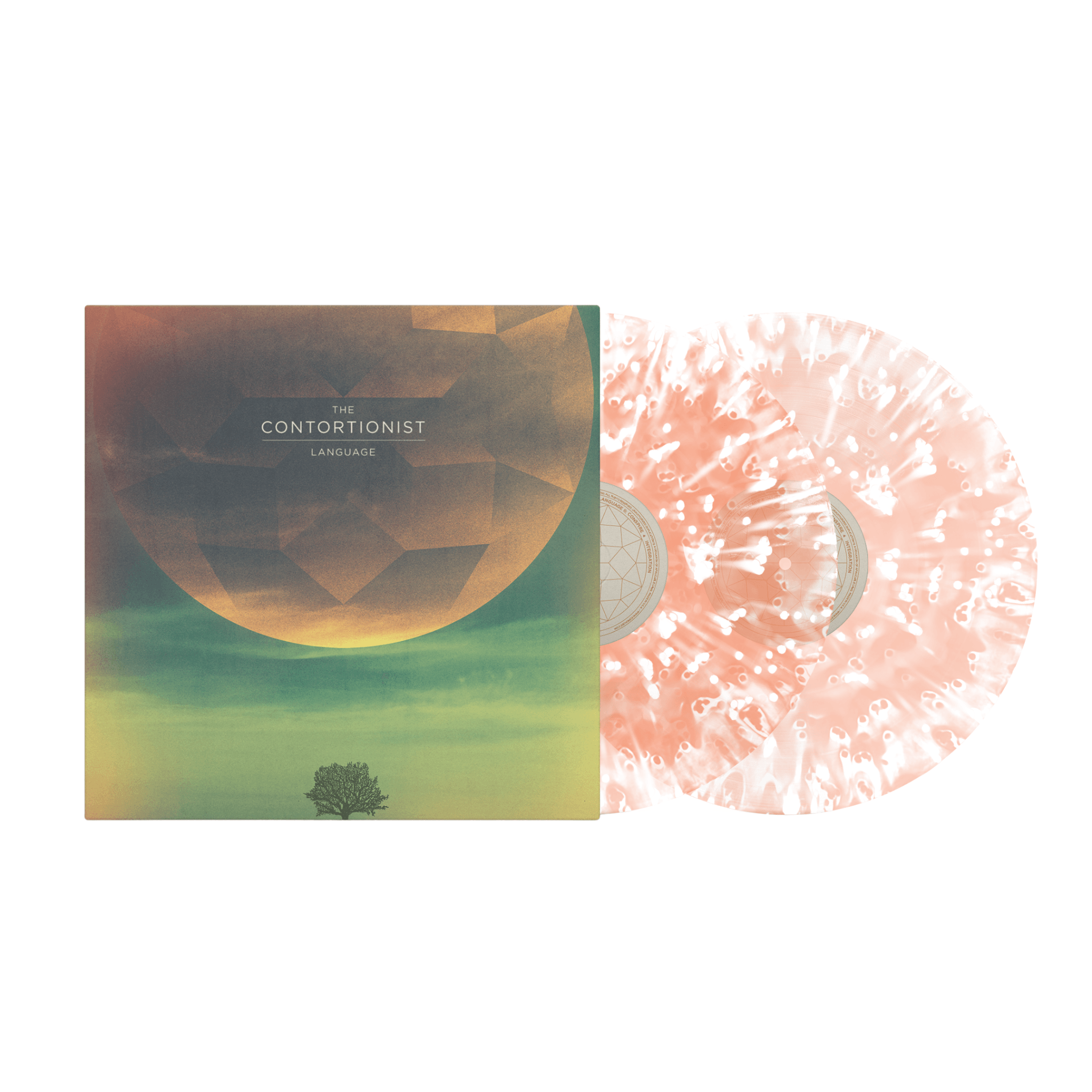 THE CONTORTIONIST 'LANGUAGE' 2LP (Ghost Splatter Vinyl)