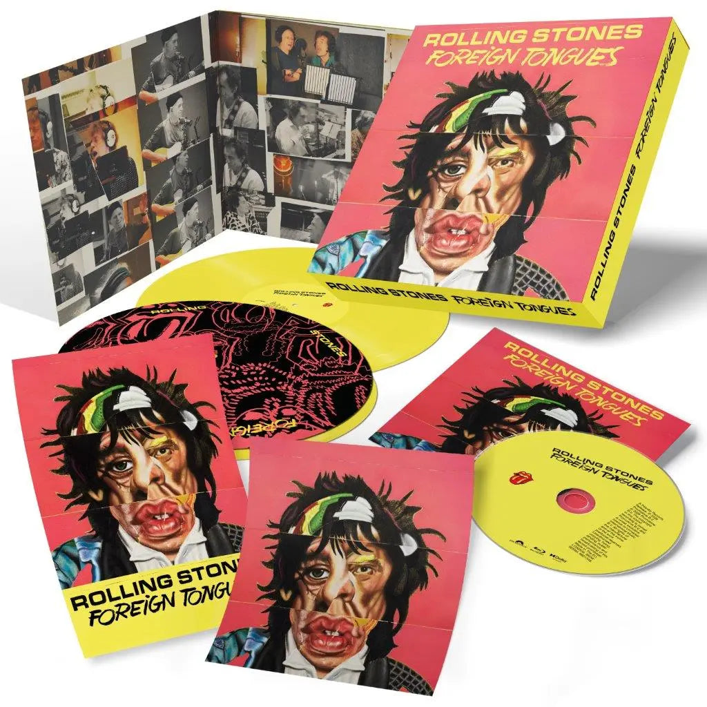 Rolling Stones Foreign Tongues 2LP ブルー盤 THE ROLLING STONES 'FOREIGN TONGUES' 2LP + BLU-RAY BOX SET