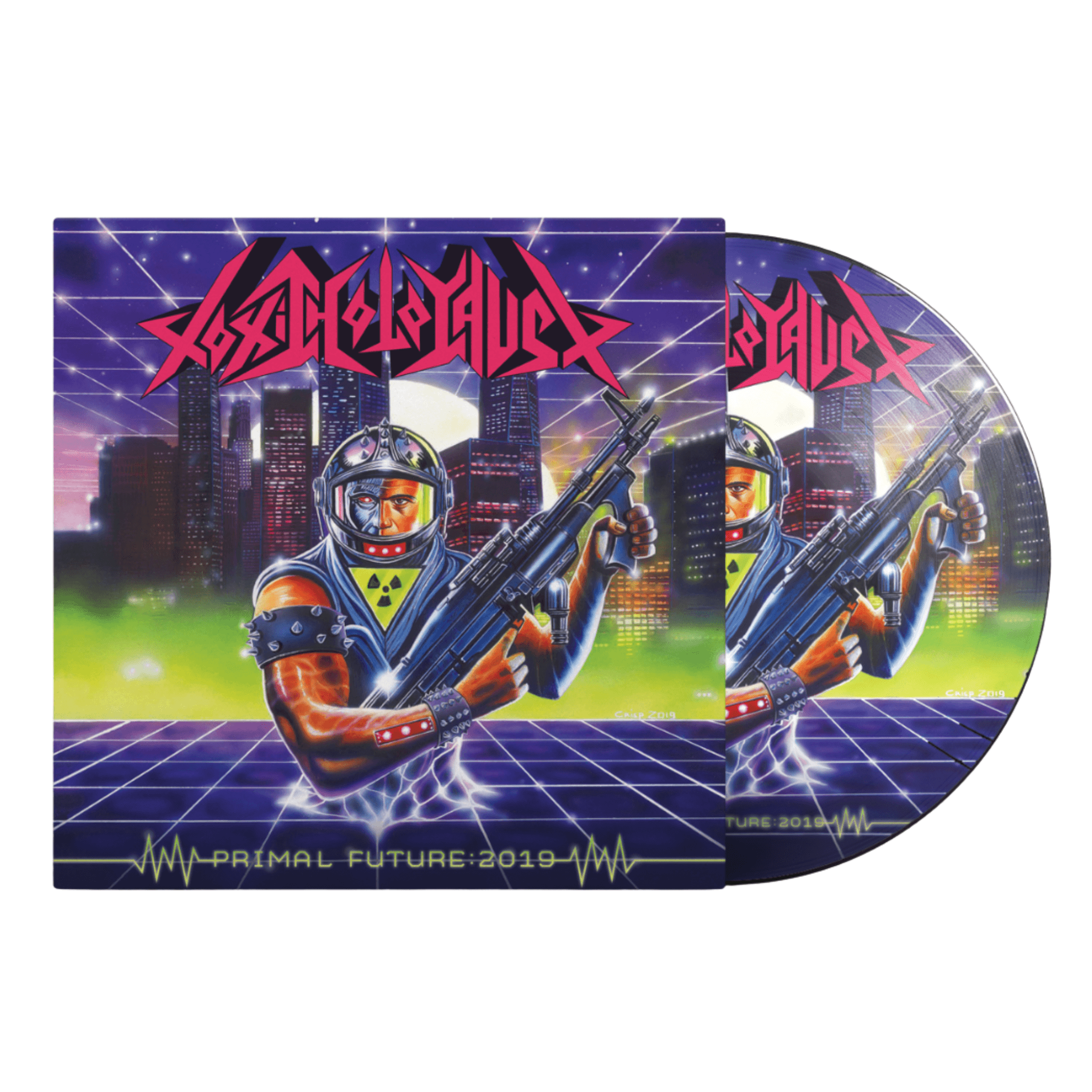 TOXIC HOLOCAUST 'PRIMAL FUTURE: 2019' LP (Picture Disc Vinyl)
