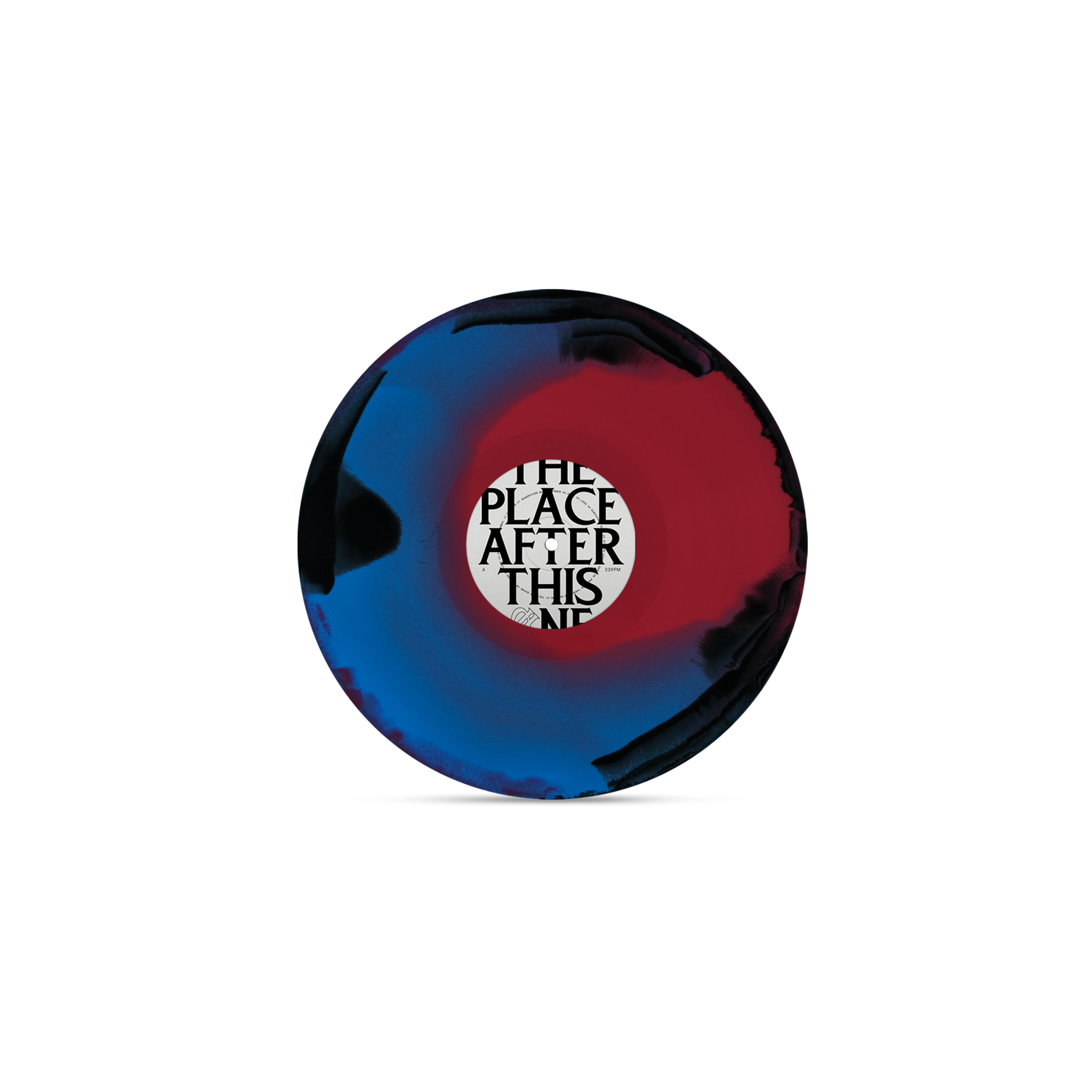UNDEROATH 'THE PLACE AFTER THIS ONE' LP (Black + Blue Red Swirl Vinyl)