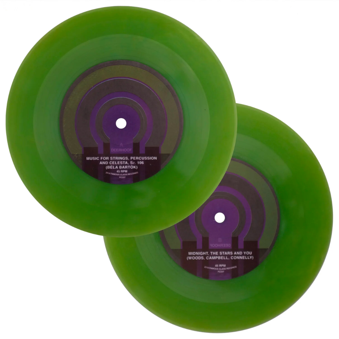 DEERHOOF 'PLAYS MUSIC OF THE SHINING 7" EP (Green Vinyl)