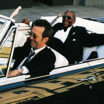 ERIC CLAPTON AND BB KING 'RIDING WITH THE KING' 2LP (Blue Vinyl)