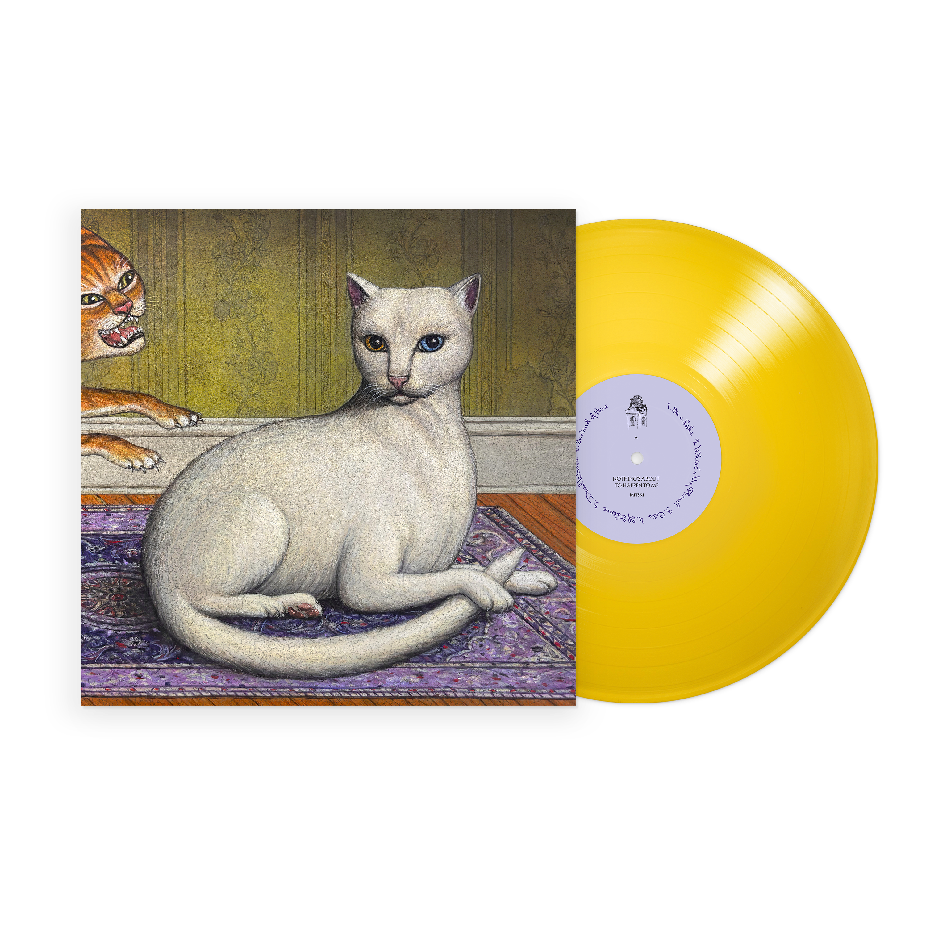MITSKI 'NOTHING'S ABOUT TO HAPPEN TO ME' LP (Tansy Yellow Vinyl)