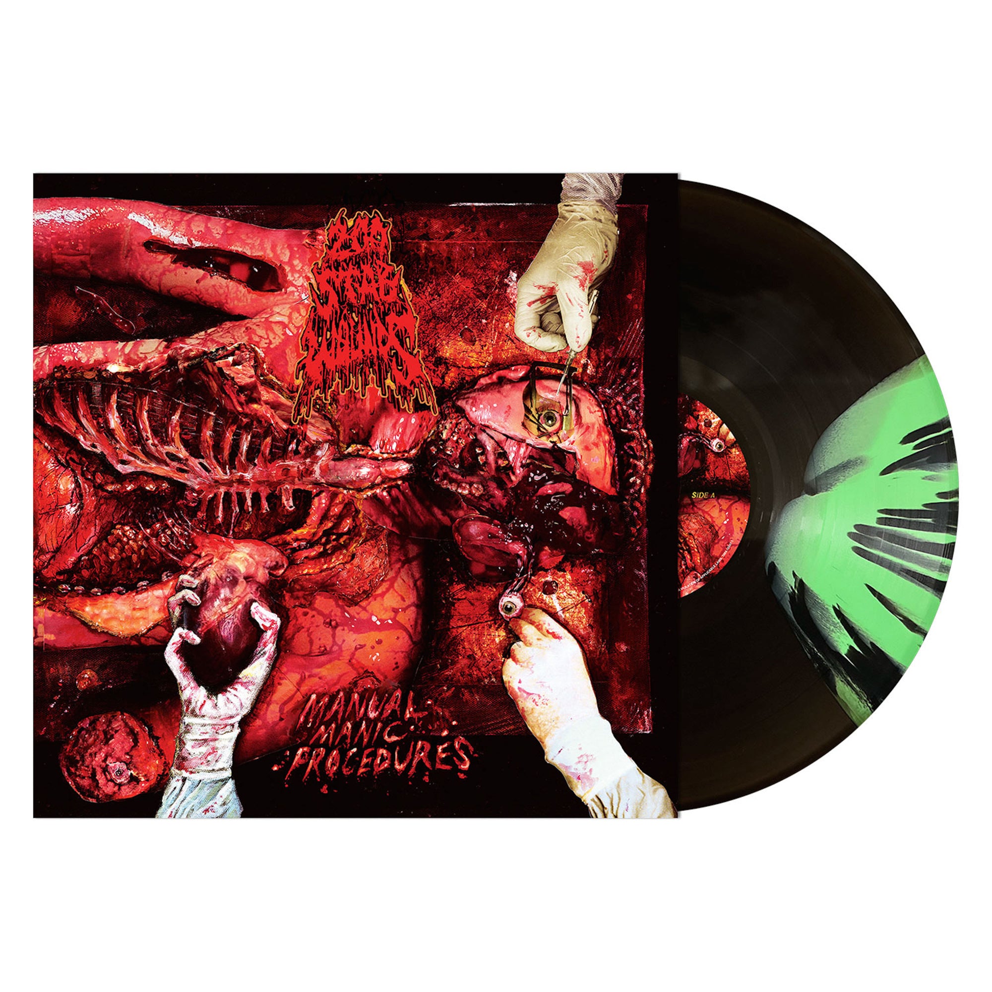 200 STAB WOUNDS 'MANUAL MANIC PROCEDURES' LP (Nightmare Frost Vinyl)