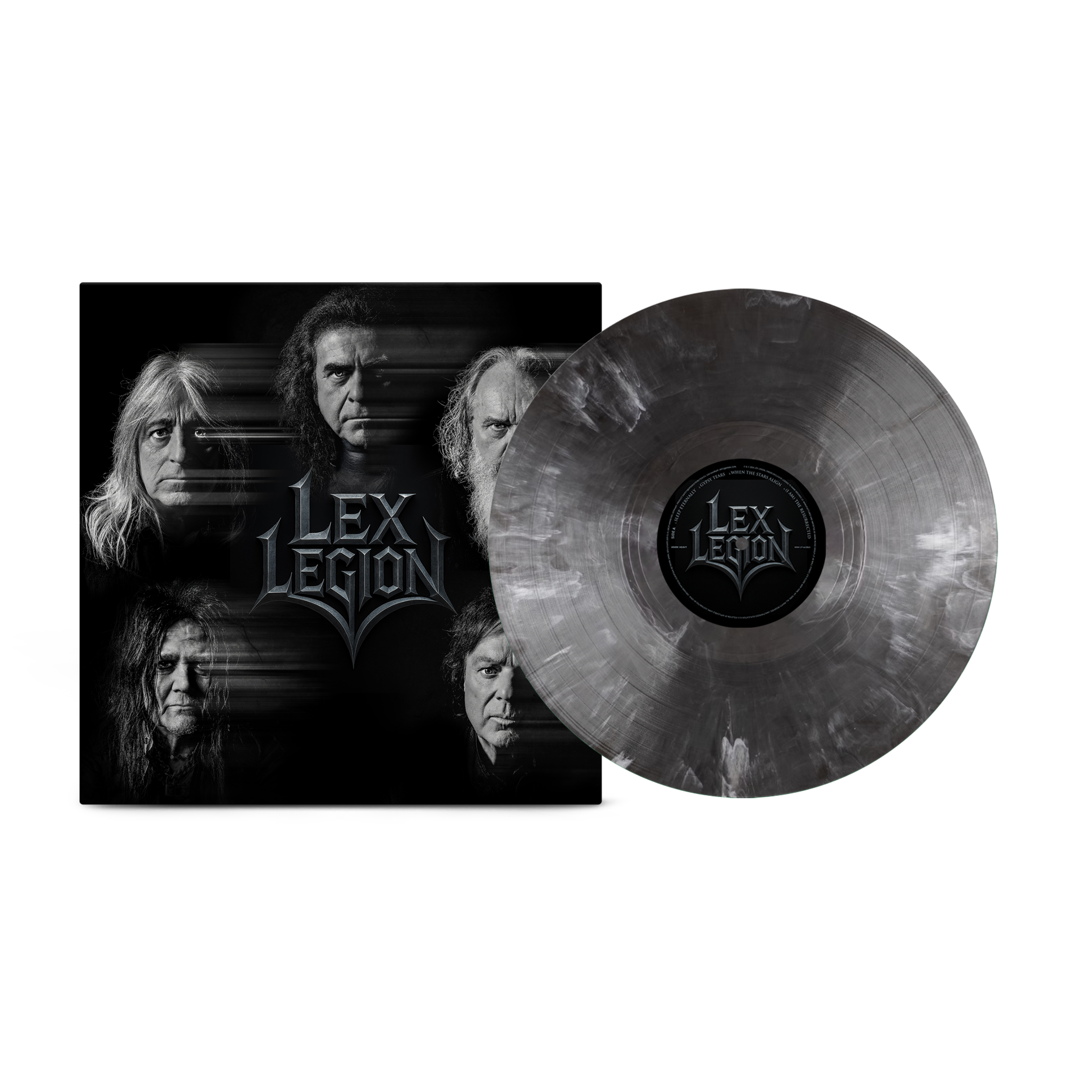 LEX LEGION 'LEX LEGION' LP (Silver Black Ice Viny)