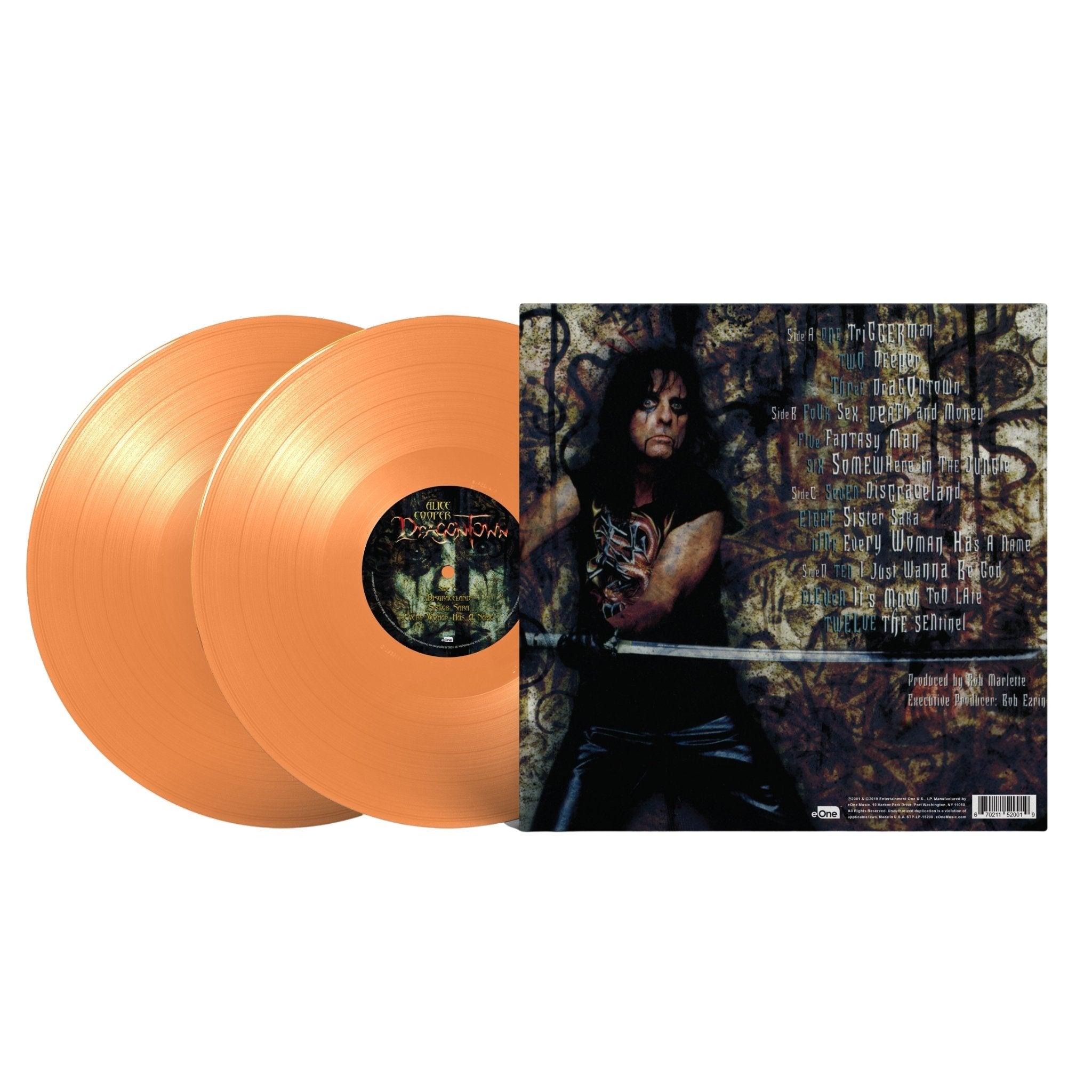 ALICE COOPER 'DRAGONTOWN' 2LP (Orange Double Vinyl)