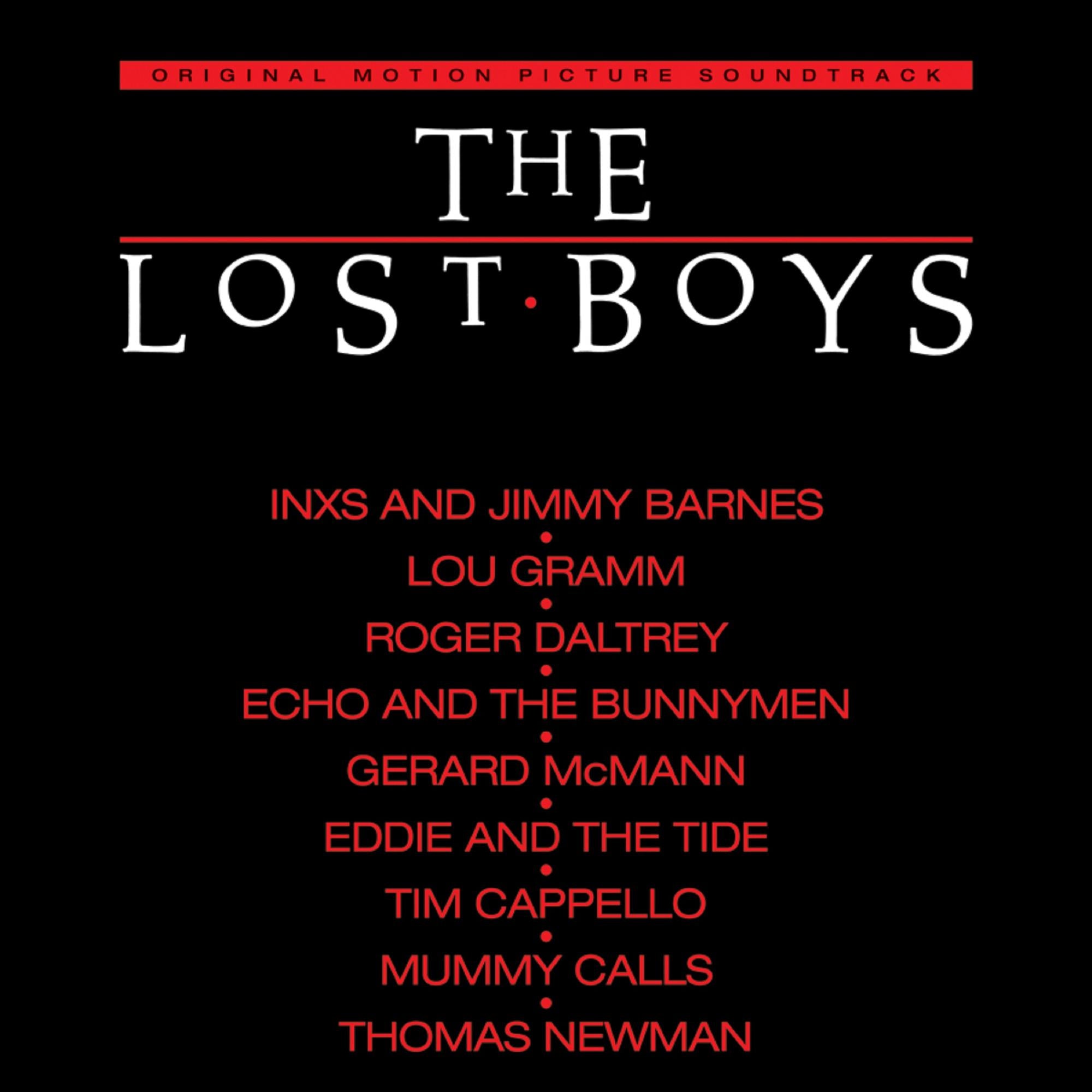 THE LOST BOYS SOUNDTRACK LP (Halloween Edition, Clear Red Vinyl)