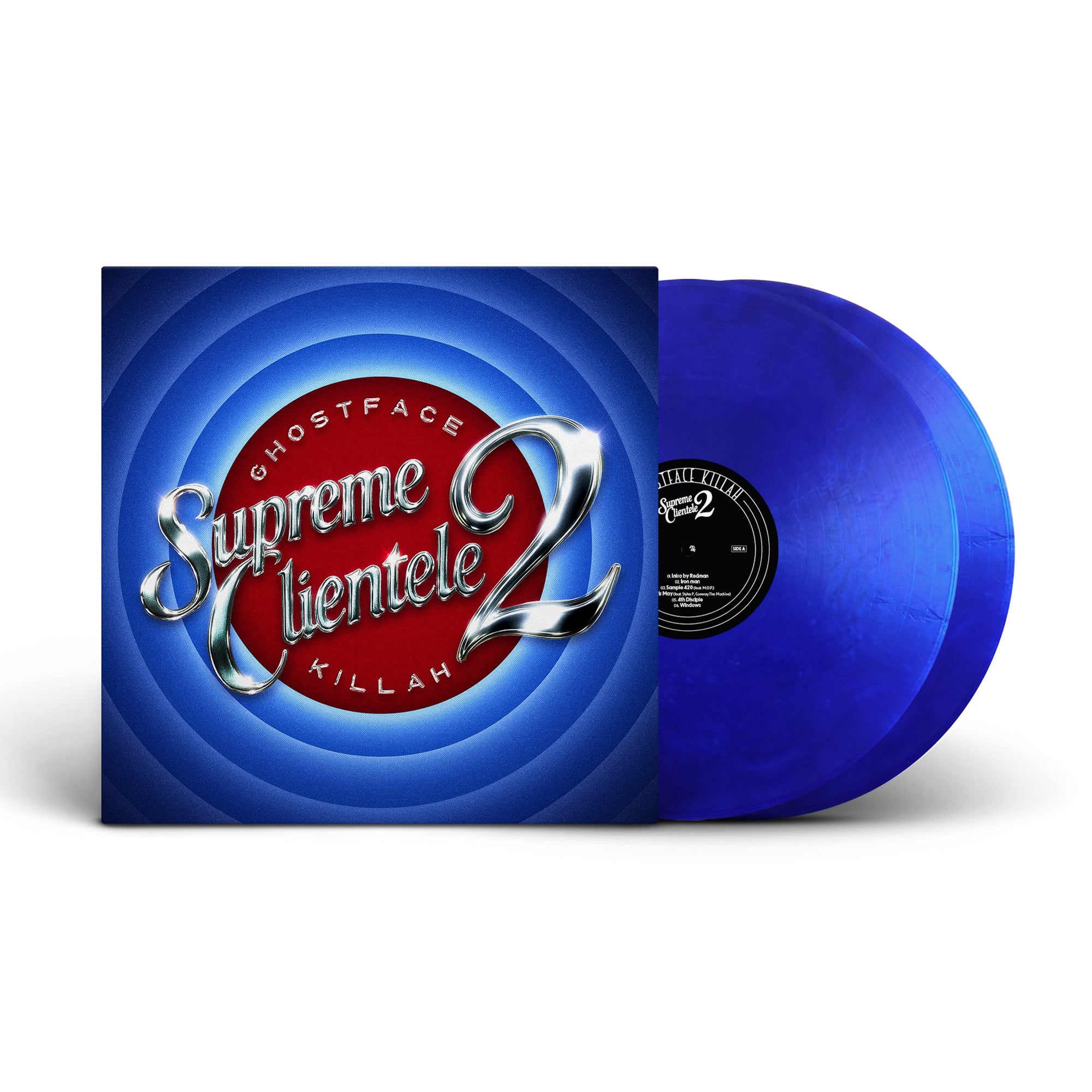 GHOSTFACE KILLAH 'SUPREME CLIENTELE 2' 2LP (Blue Steel Vinyl)