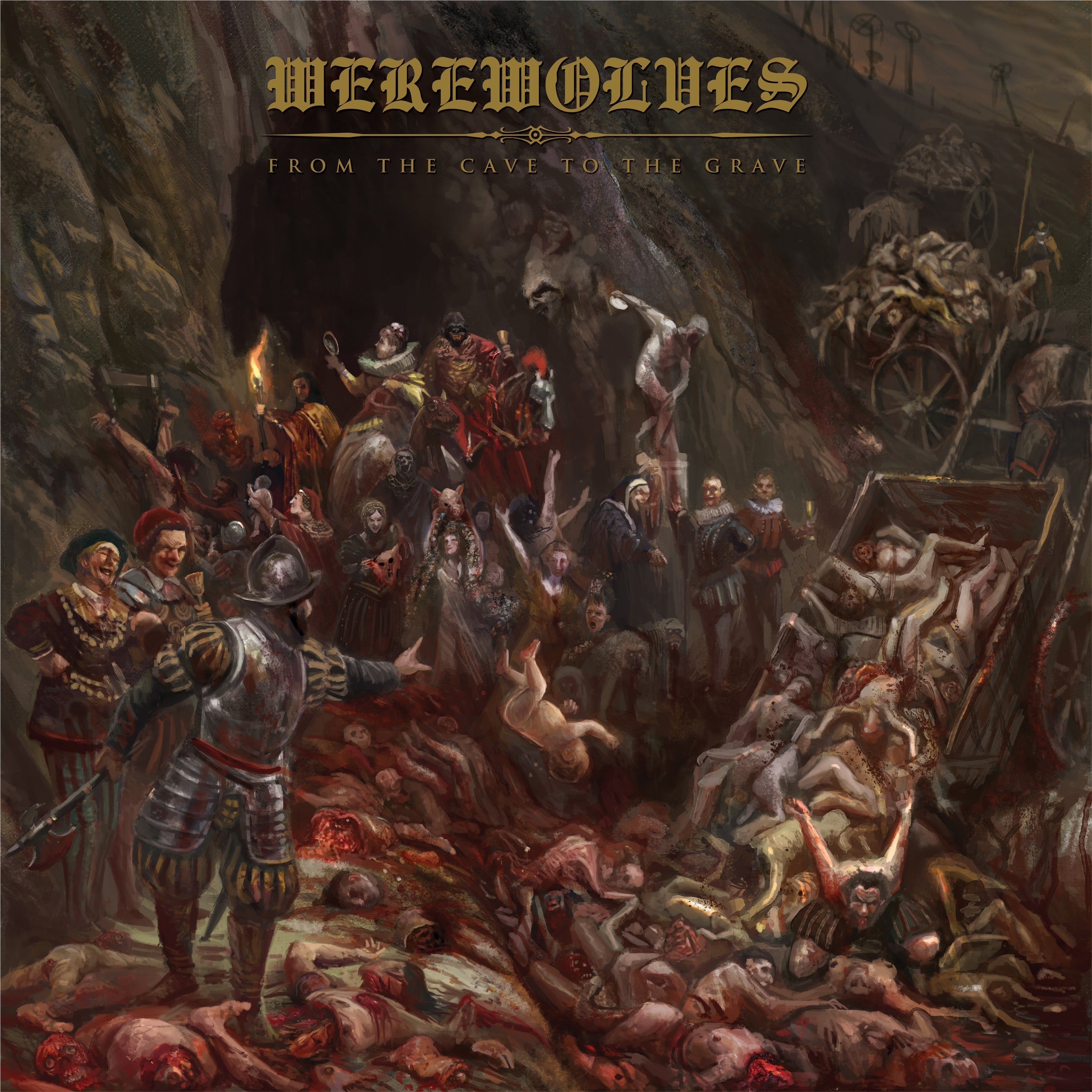 WEREWOLVES 'FROM THE CAVE TO THE GRAVE' CD