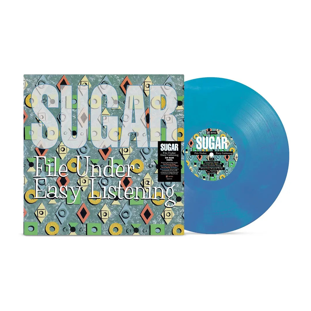 SUGAR 'FILE UNDER: EASY LISTENING' LP (Blue Vinyl)