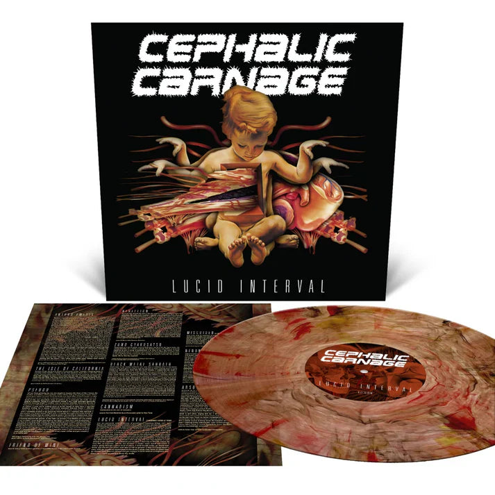 CEPHALIC CARNAGE 'LUCID INTERVAL' LP (Custom Marble Vinyl)