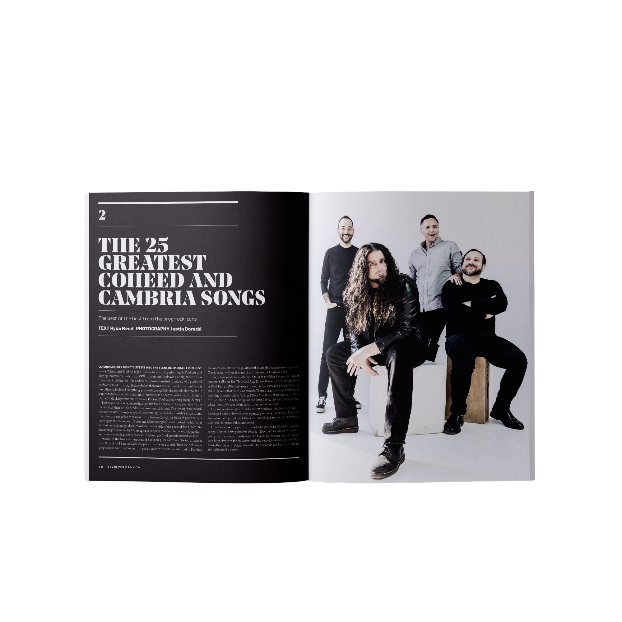 COHEED AND CAMBRIA x REVOLVER SPECIAL COLLECTOR'S EDITION DELUXE MAGAZINE
