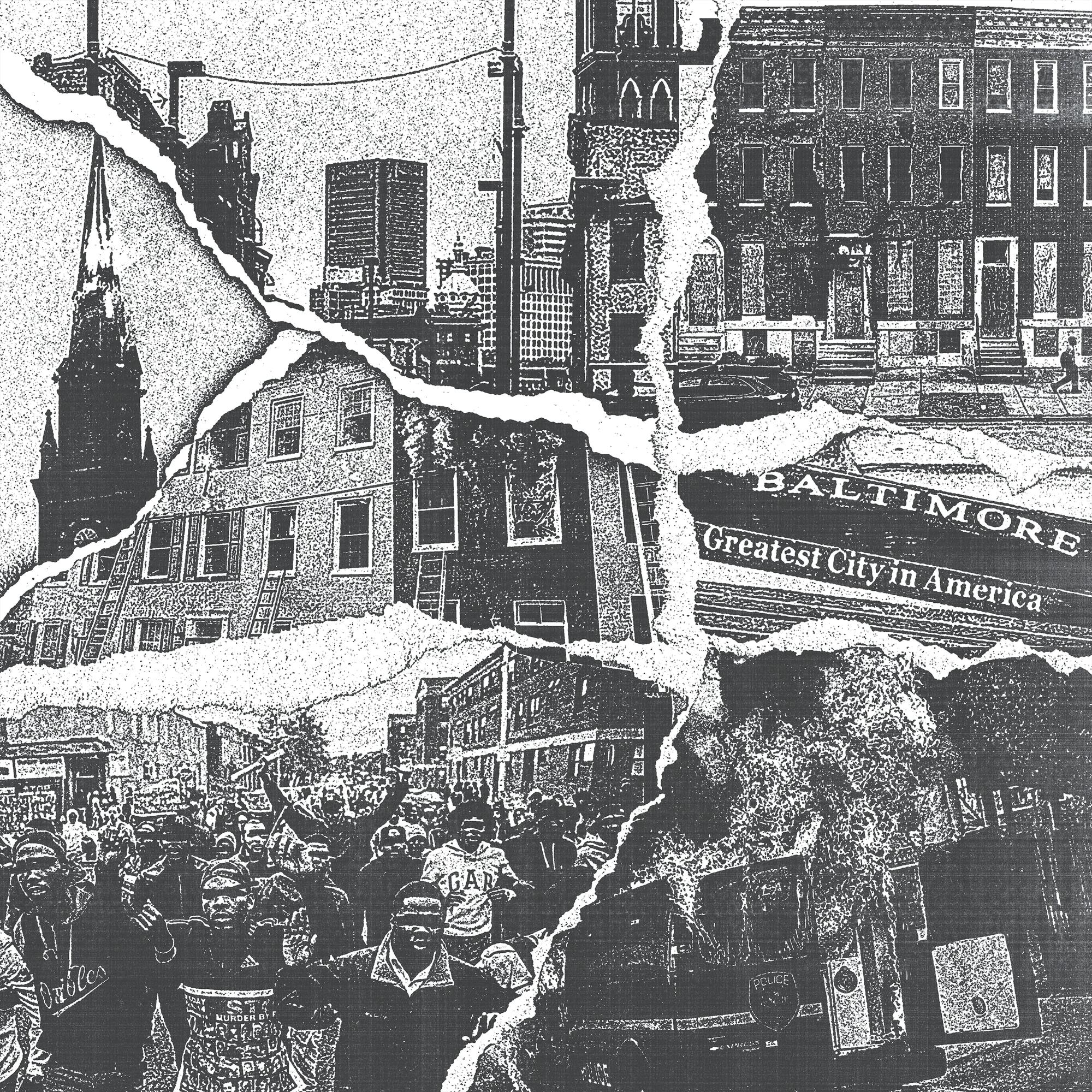 END IT ‘UNPLEASANT LIVING’ LP (Orange Swirl Effect Vinyl)