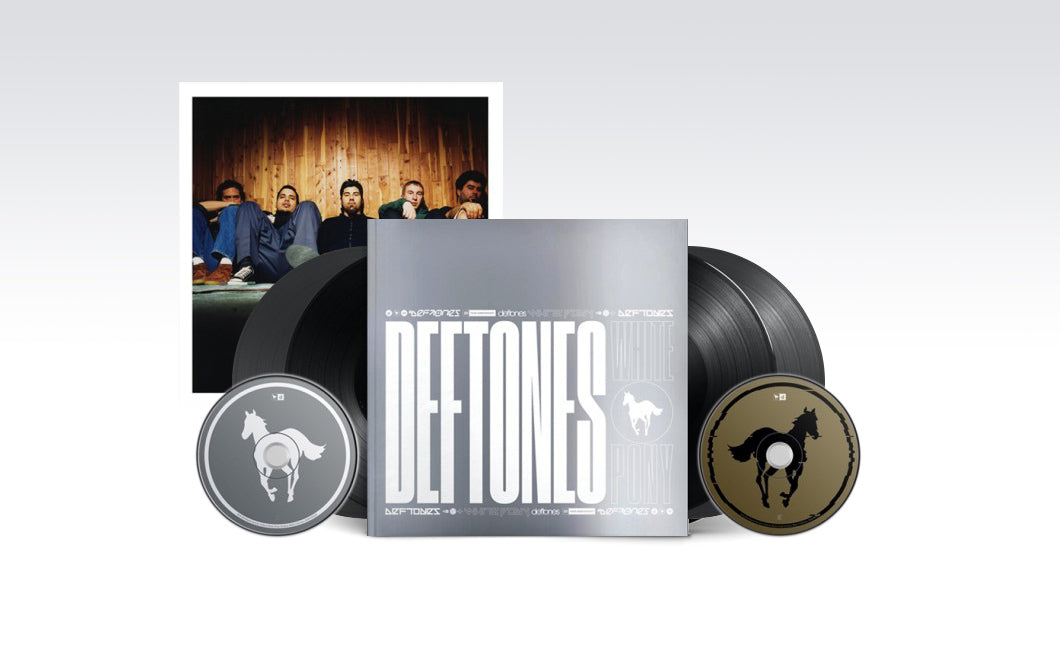 DEFTONES - 'WHITE PONY|BLACK STALLION' DELUXE BOX WITH MAGAZINE BOX