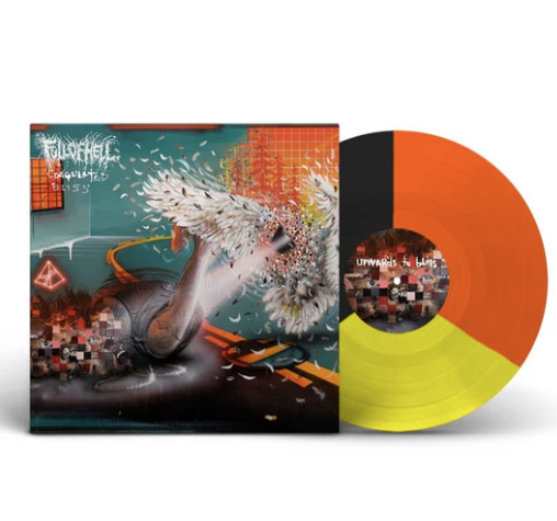 FULL OF HELL 'COAGULATED BLISS' LP (Orange, Black, & Yellow Tri Color Vinyl)