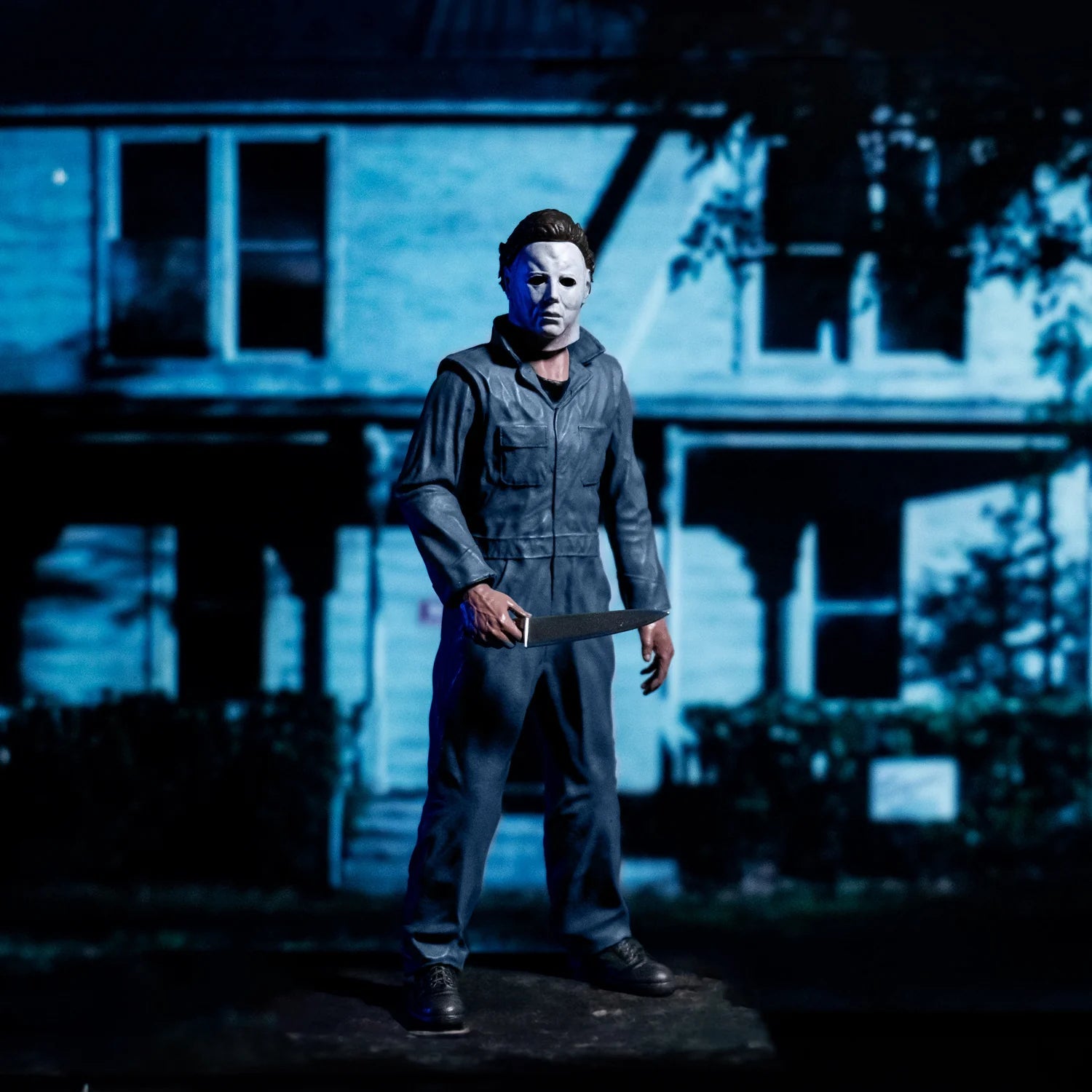 Halloween 1978 Michael Myers 8 Inch Figure Full Body with Background