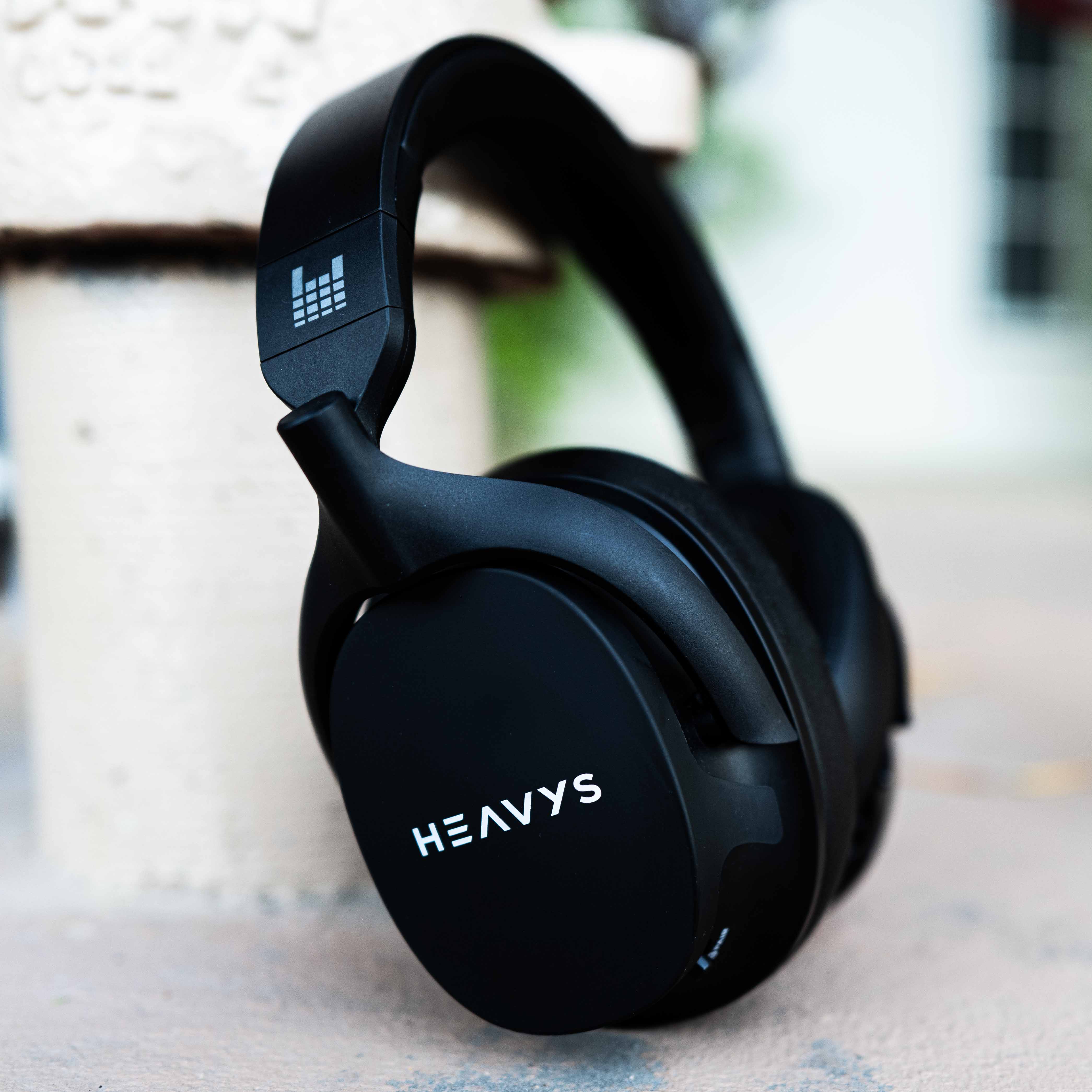 HEAVYS H1H HEADPHONES + PREMIUM SILVER-COATED CABLE + BONUS TRAVEL CAS
