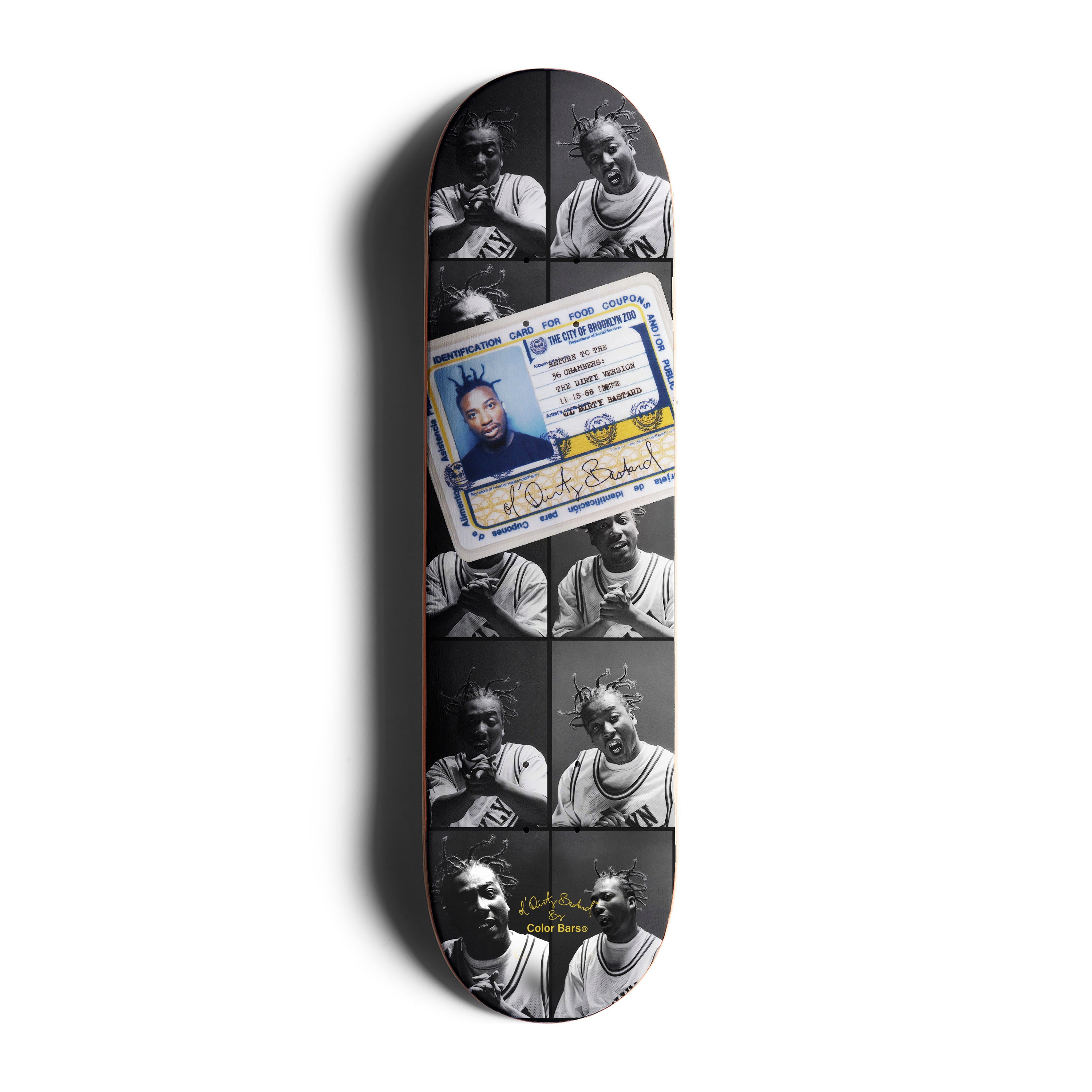 ID Card Skateboard Bottom