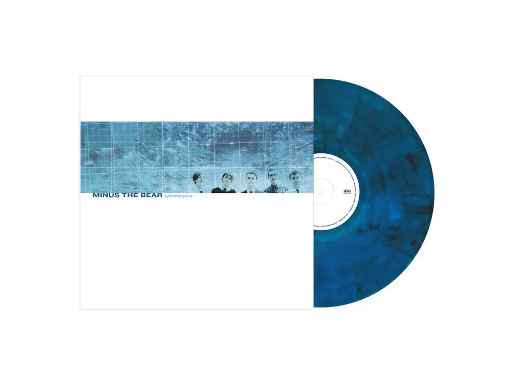 MINUS THE BEAR 'HIGHLY REFINED PIRATES' LP (Blue Smoke Vinyl)