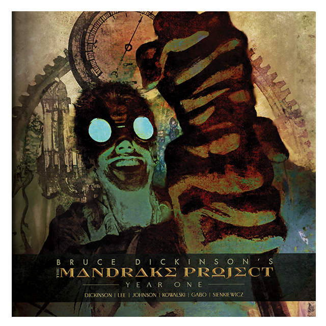 BRUCE DICKINSON 'THE MANDRAKE PROJECT: YEAR ONE' GRAPHIC NOVEL (Limited Edition Cover – Only 500 made)