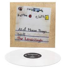 THE LEMONHEADS 'CAR BUTTON CLOTH' 30TH ANNIVERSARY EDITION LP (White Vinyl)