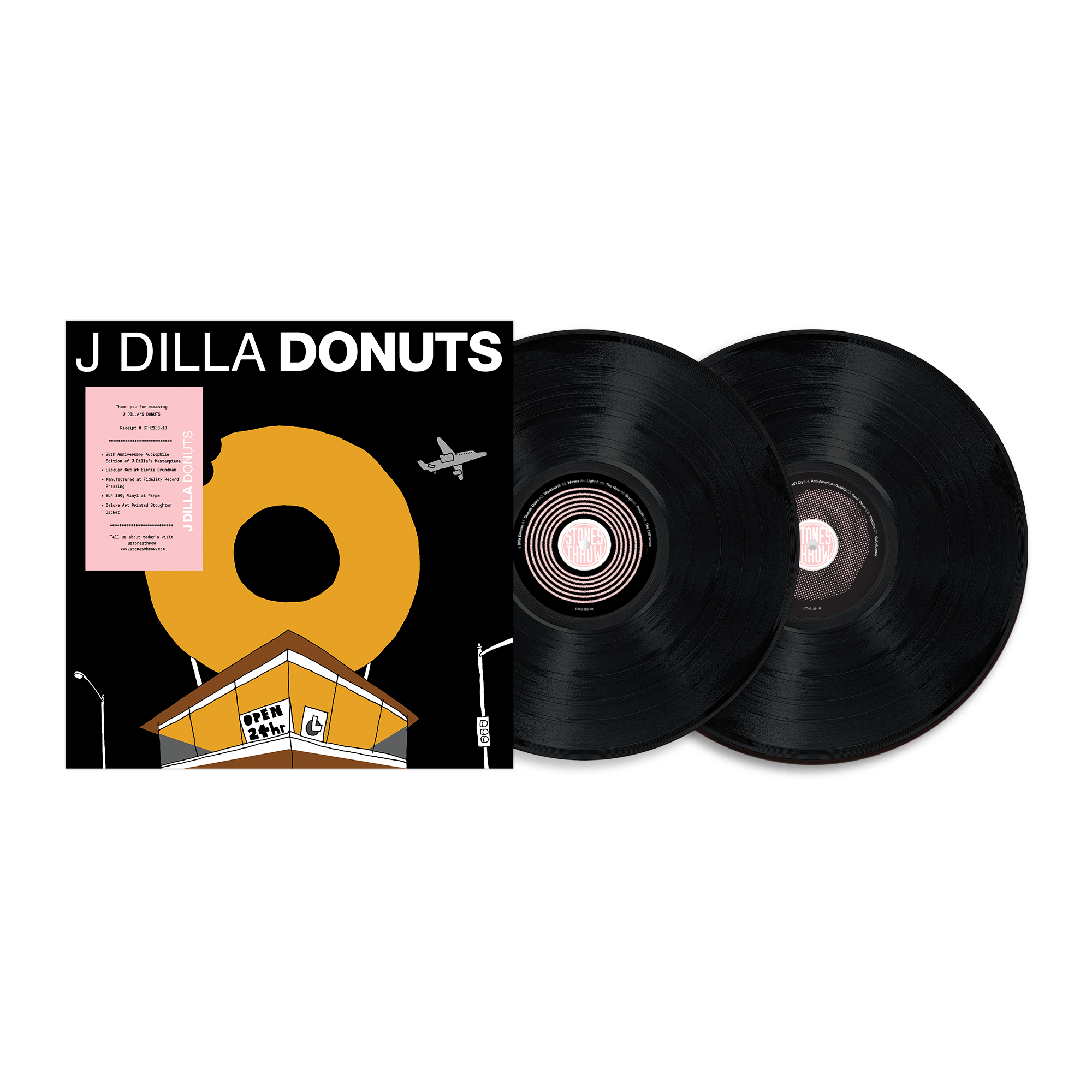 J DILLA 'DONUTS' 2LP (20th Anniversary, Audiophile Edition) J DILLA 'DONUTS' 2LP (20th Anniversary, Audiophile Edition)
