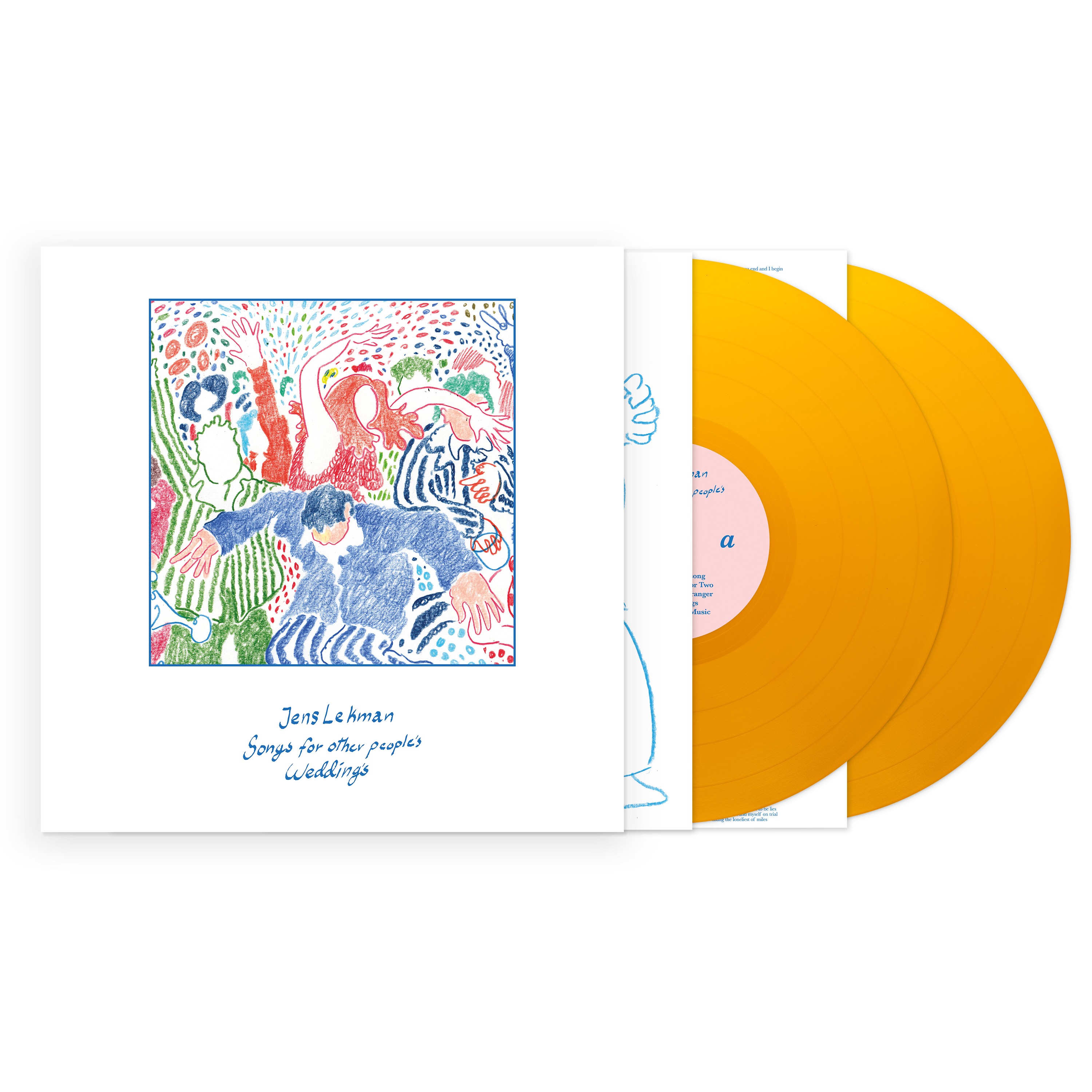 JENS LEKMAN 'SONGS FOR OTHER PEOPLE'S WEDDINGS' 2LP (Opaque Yellow Vinyl)