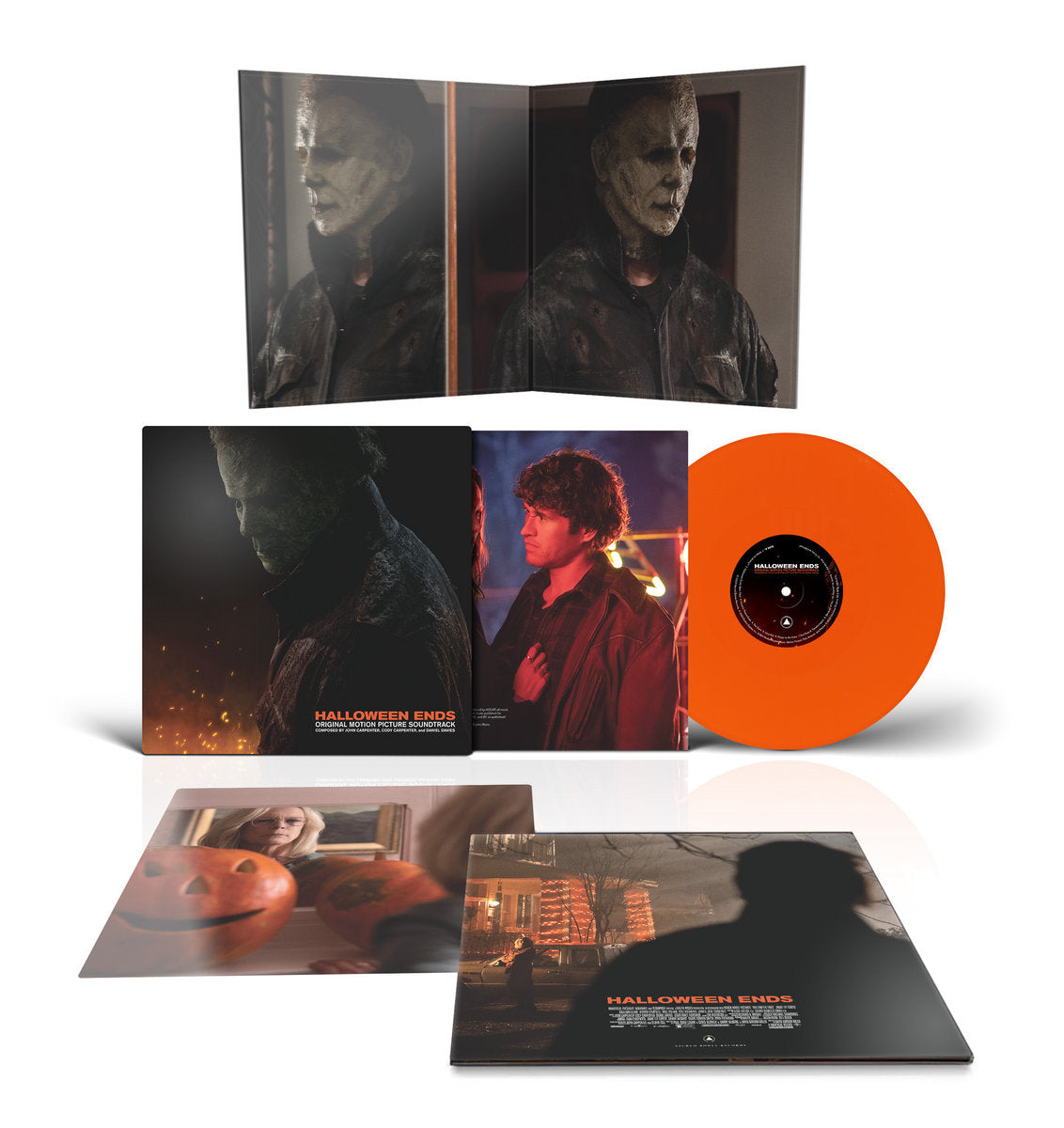 John Carpenter Cody Carpenter Daniel Davies Halloween Ends Original Motion Picture Soundtrack LP Pumpkin Orange