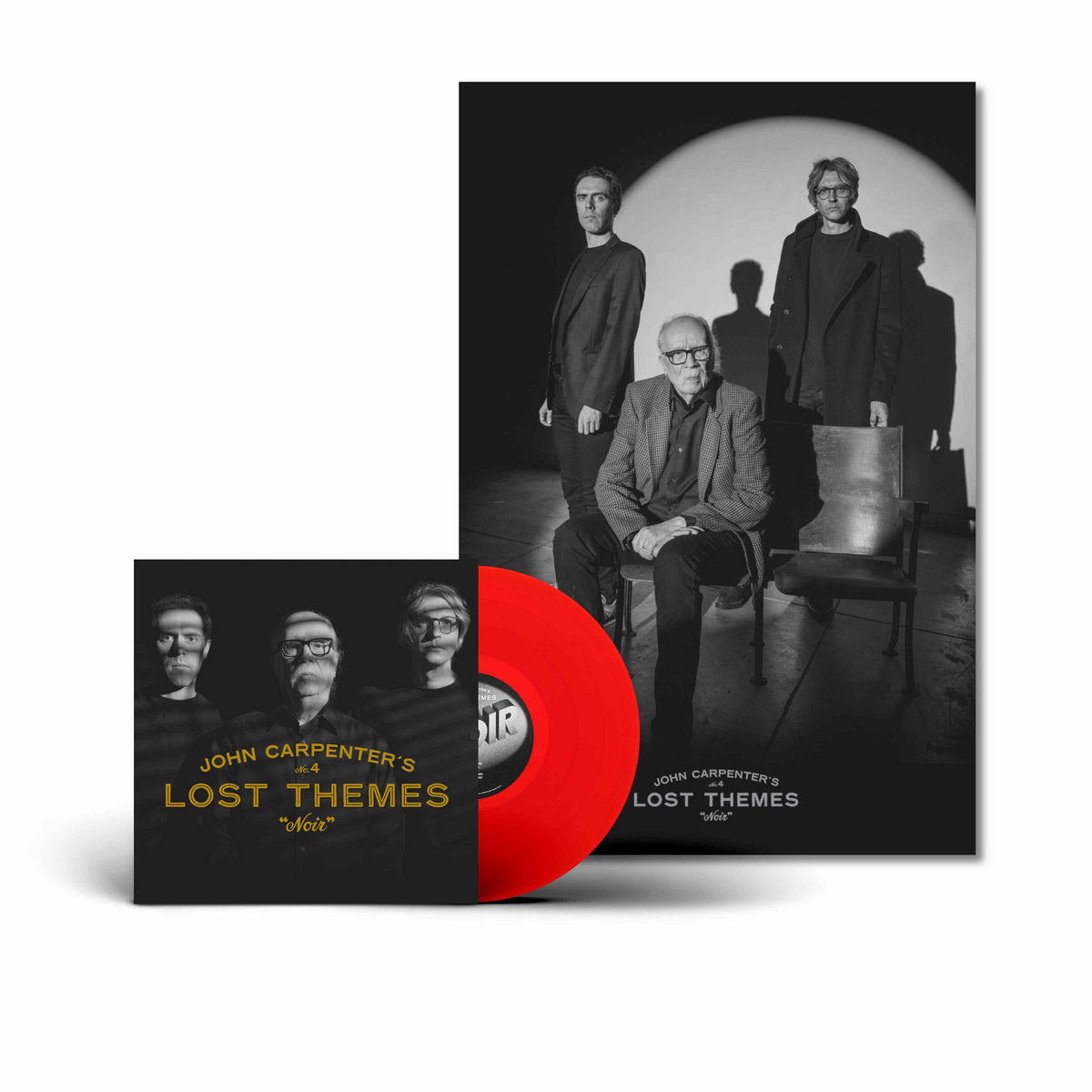 John Carpenter Cody Carpenter Daniel Davies Lost Themes IV Noir LP Red