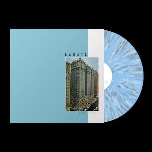 Karate Some Boots LP Transparent Light Blue Grey