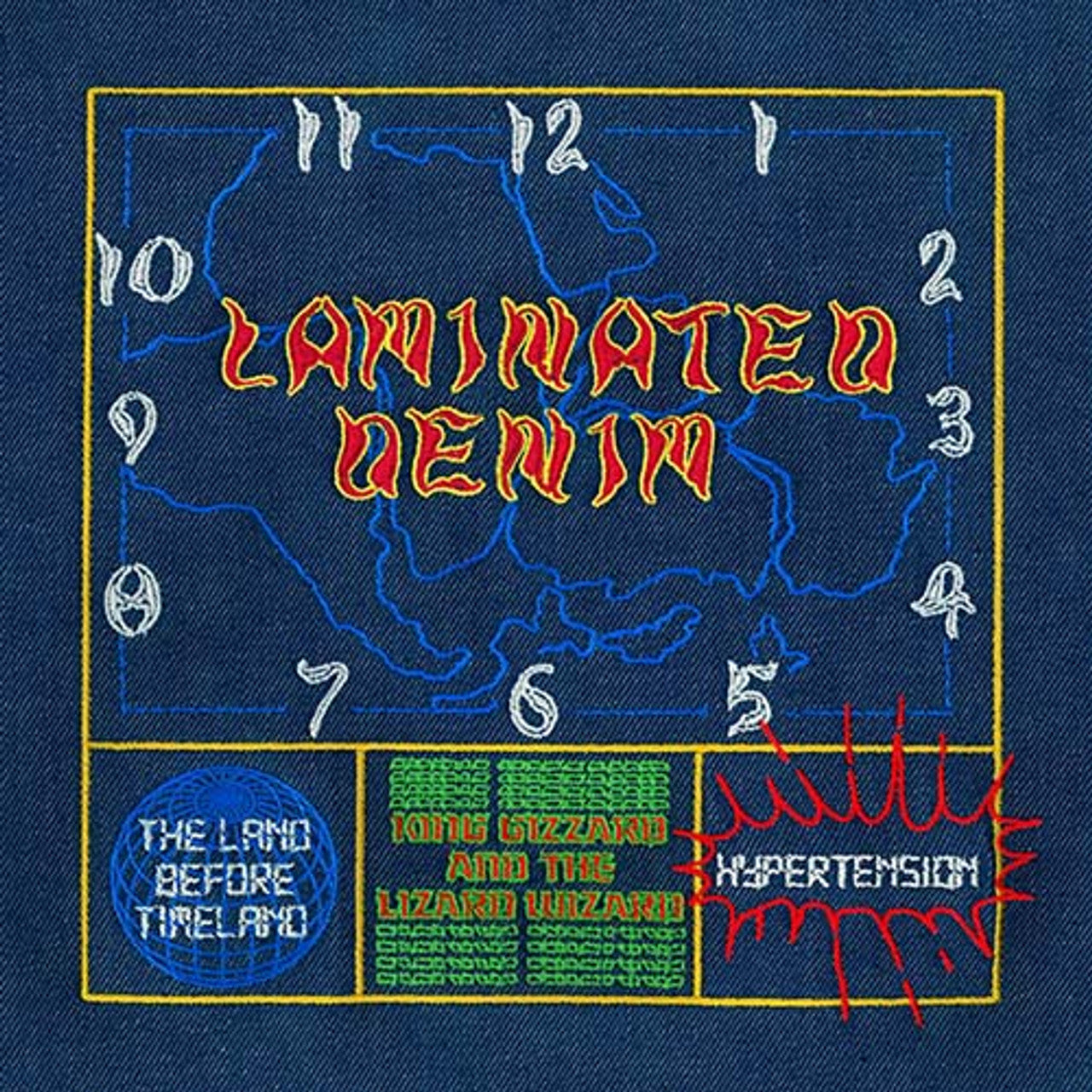KING GIZZARD & THE LIZARD WIZARD 'LAMINATED DENIM (LUCKY RAINBOW EDITI
