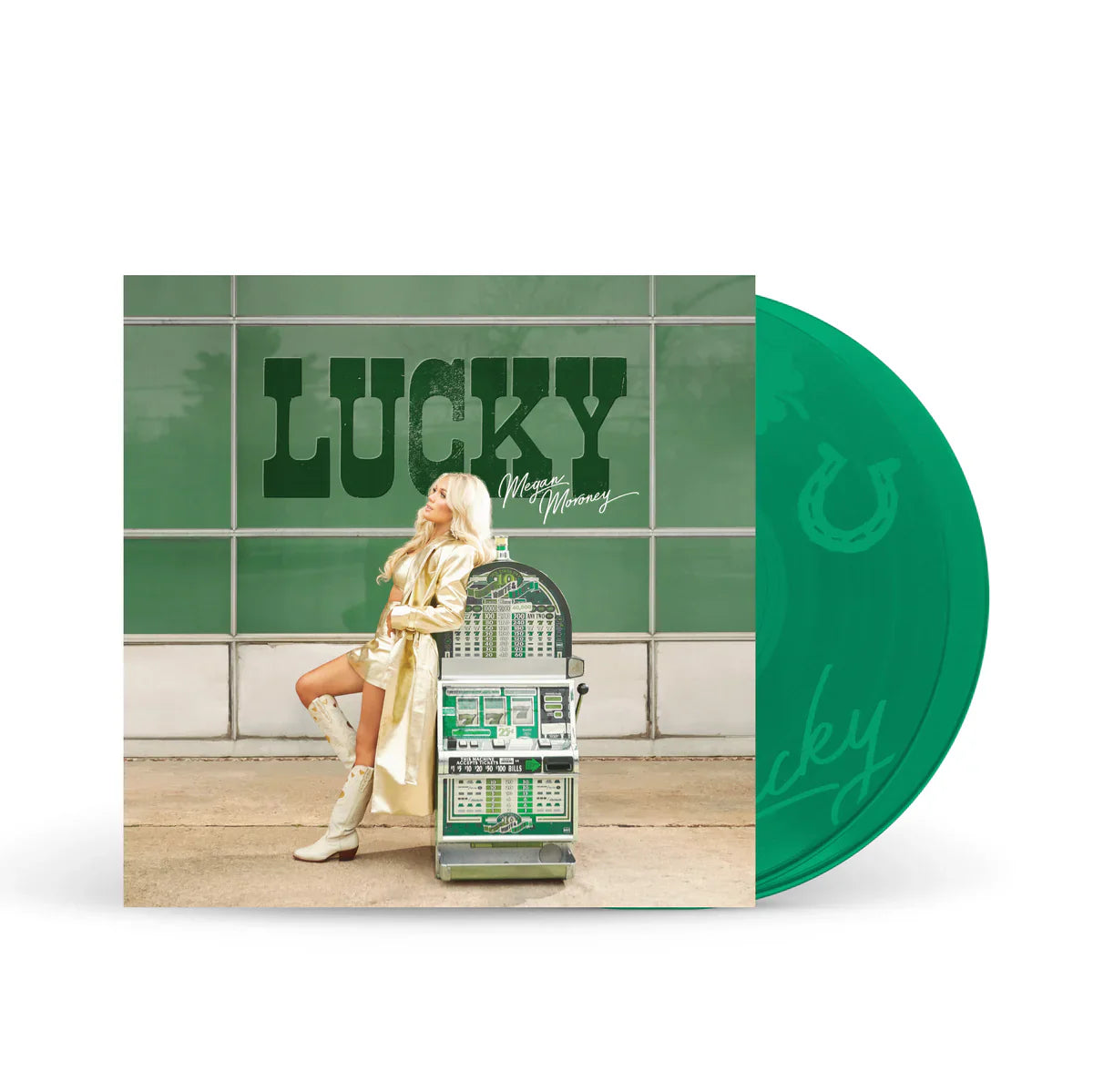 MEGAN MORONEY 'LUCKY' 2LP (Green Vinyl)