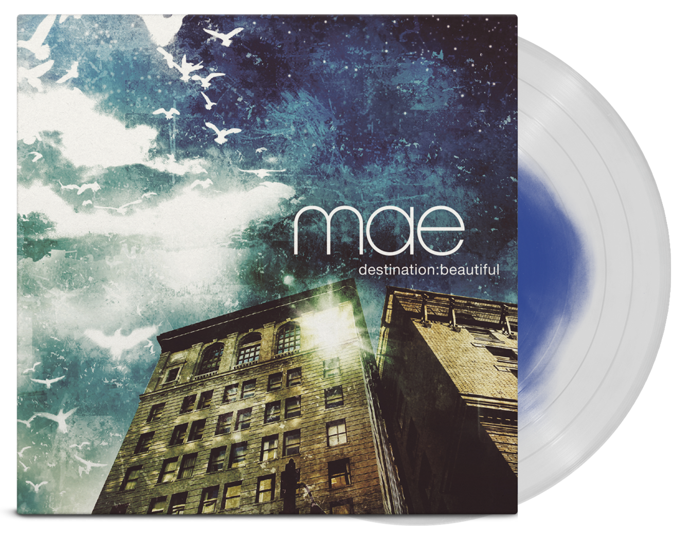 MAE ‘DESTINATION: BEAUTIFUL’ LP (Limited Edition – Only 250 Made, Dark Blue Opaque in Clear Vinyl)